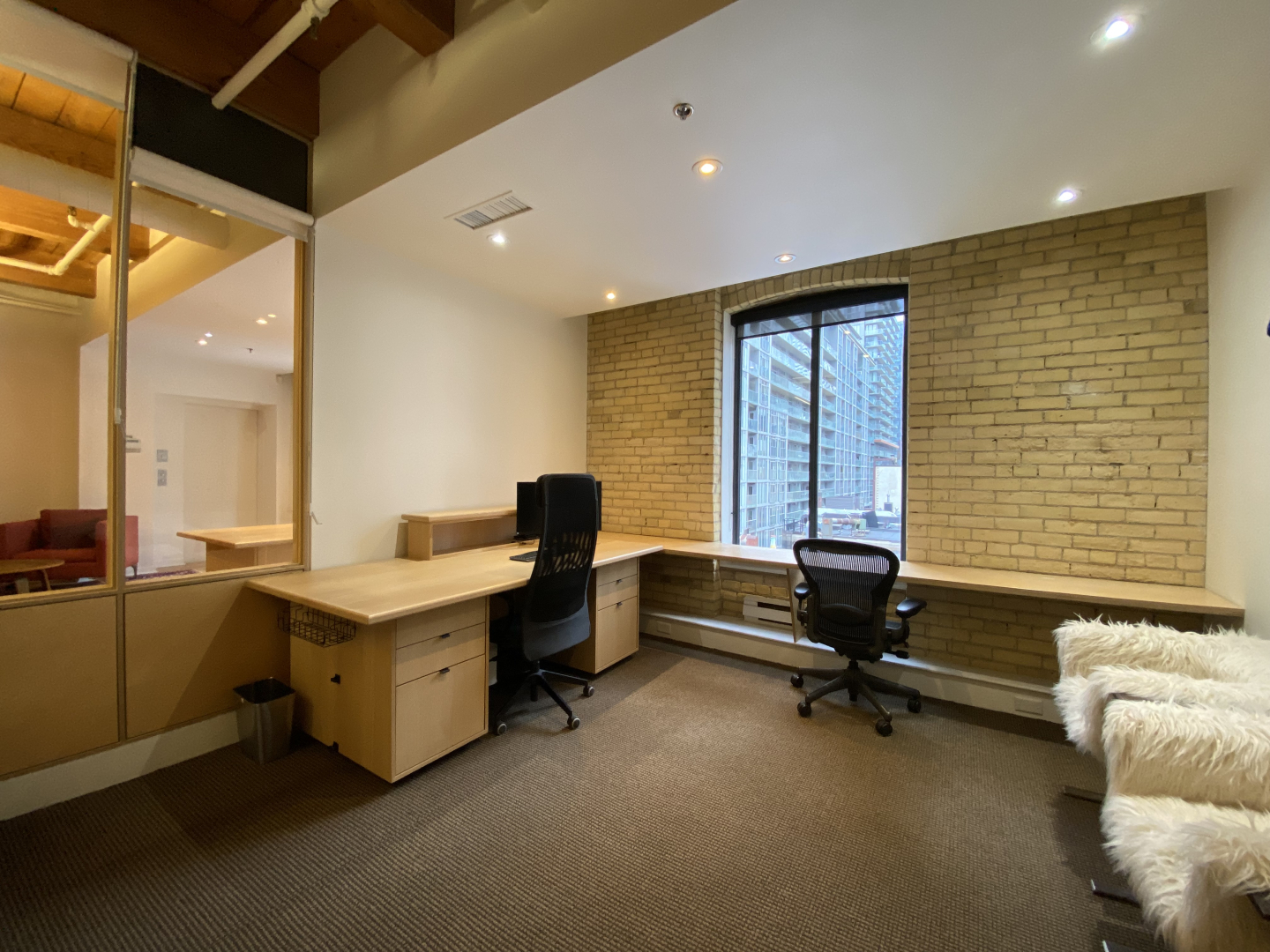 24 Duncan Street office space with window on the side