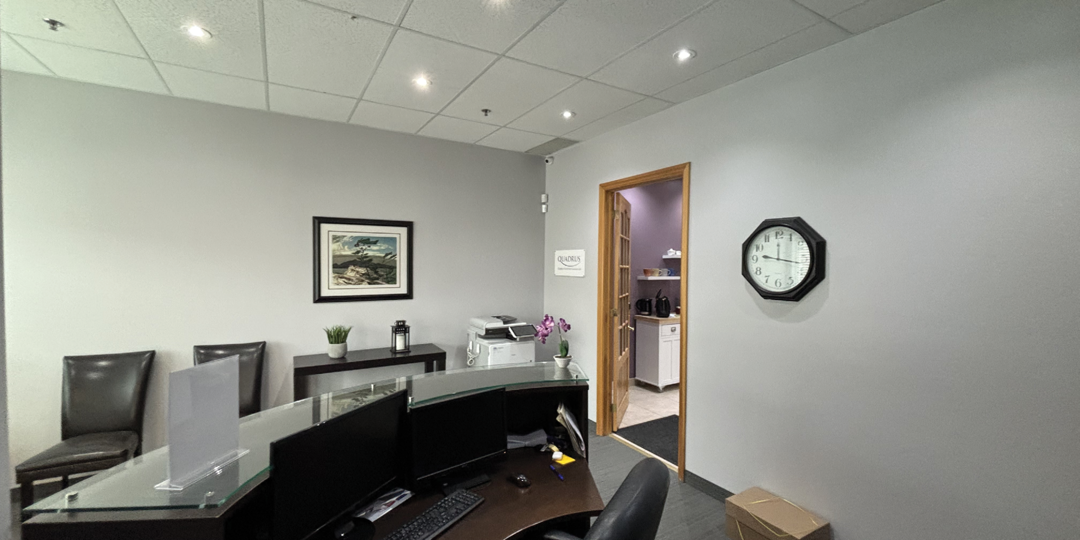 365 Healey Road Interior Office Area with Desk and Chairs