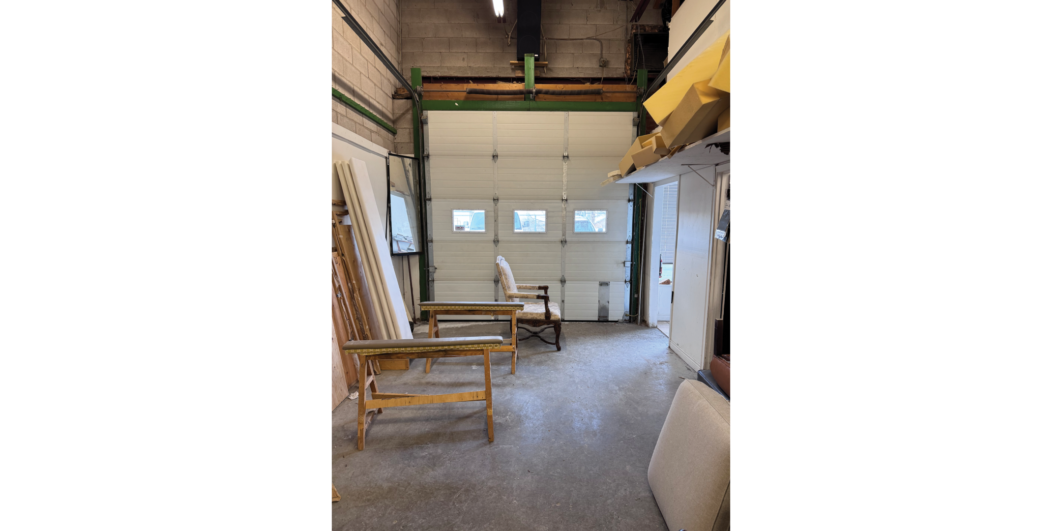 4801 Steeles Avenue W Unit 14 & 15 Shipping Door Interior