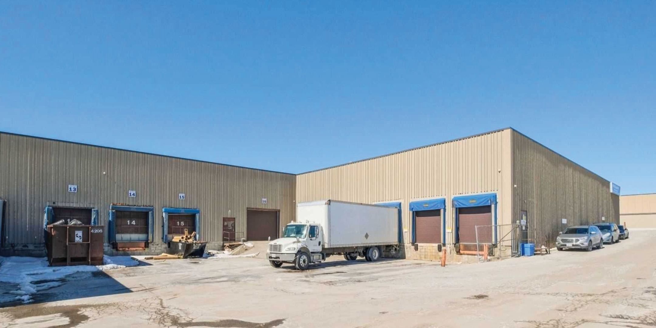 Exterior shipping doors