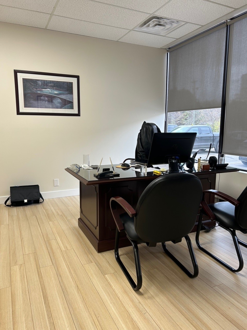 85 Scarsdale Road Interior private office with desk and chairs