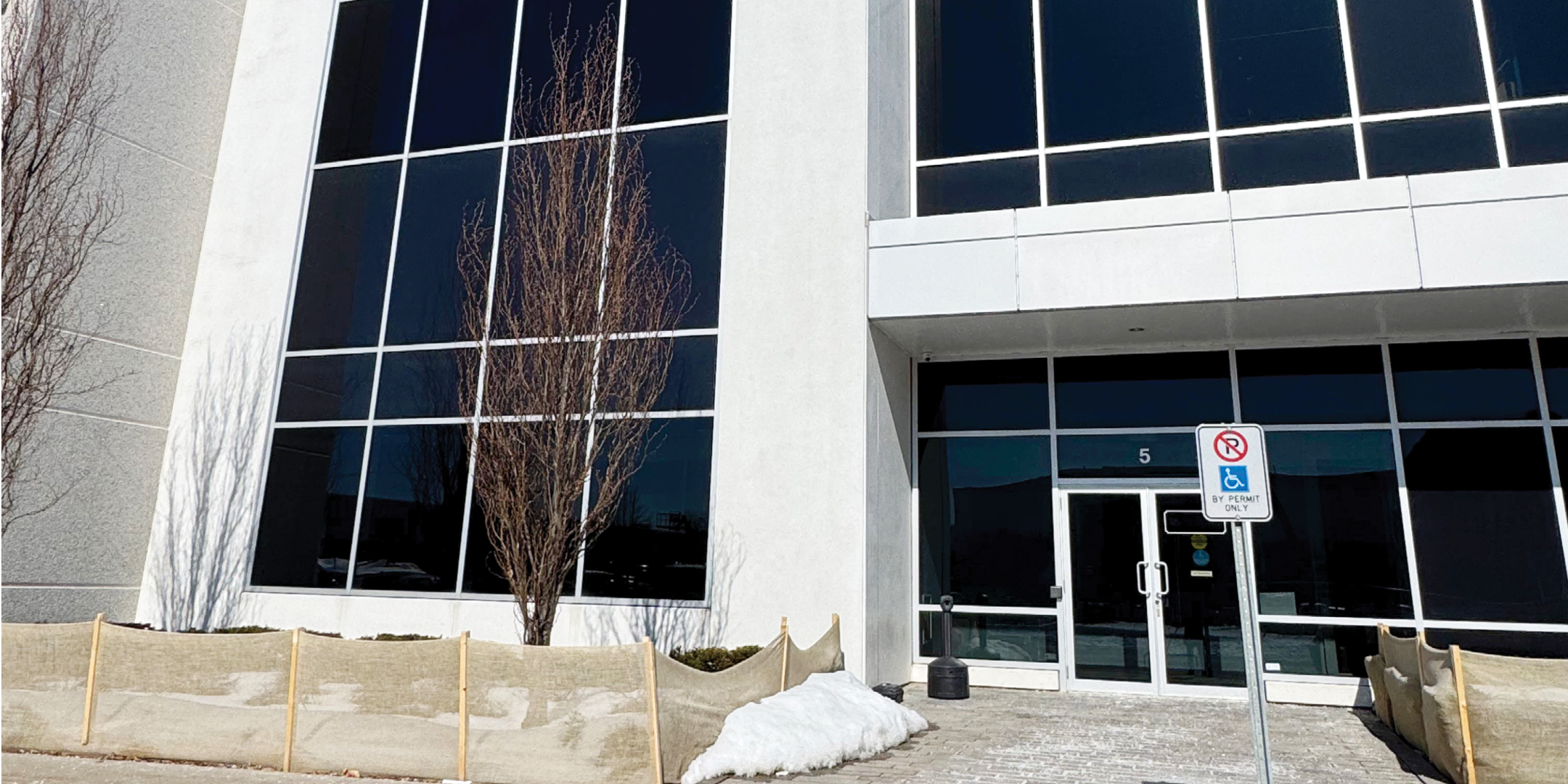 1380 Creditstone Road Front Entry to Unit 5