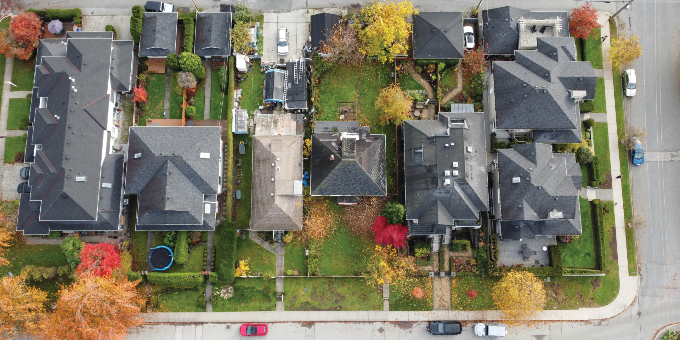 1628 & 1632 Mahon Avenue -Birds eye view showing the property area 