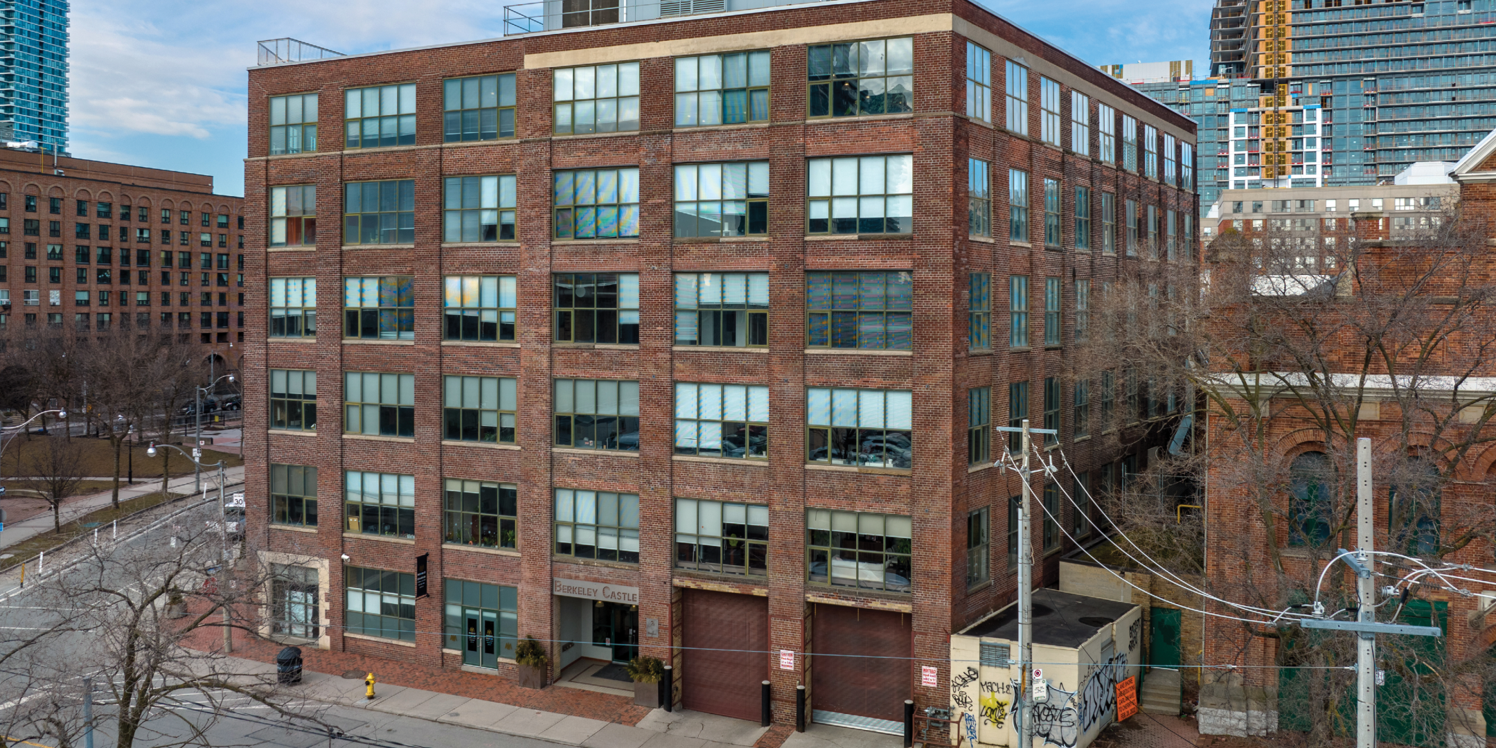 2 Berkeley Street building exterior showing the street