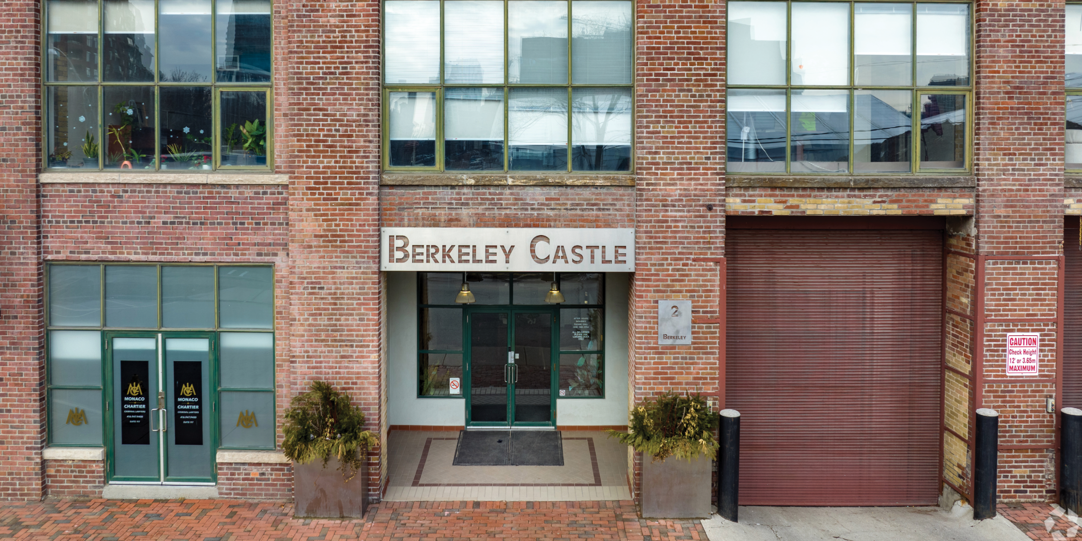 2 Berkeley Street building exterior showing the entrance