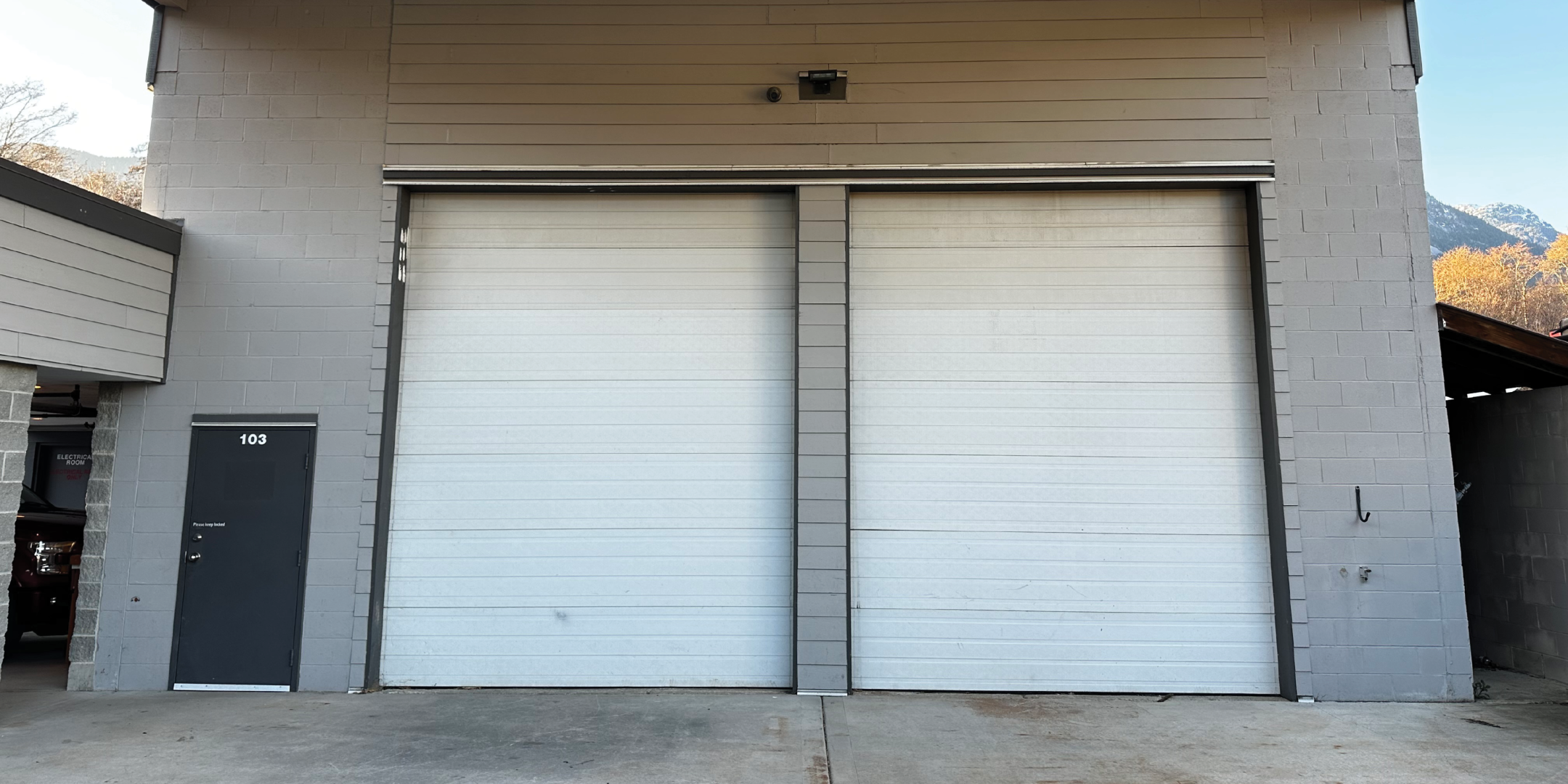 37738 Third Avenue Unit 103 Exterior Loading Doors