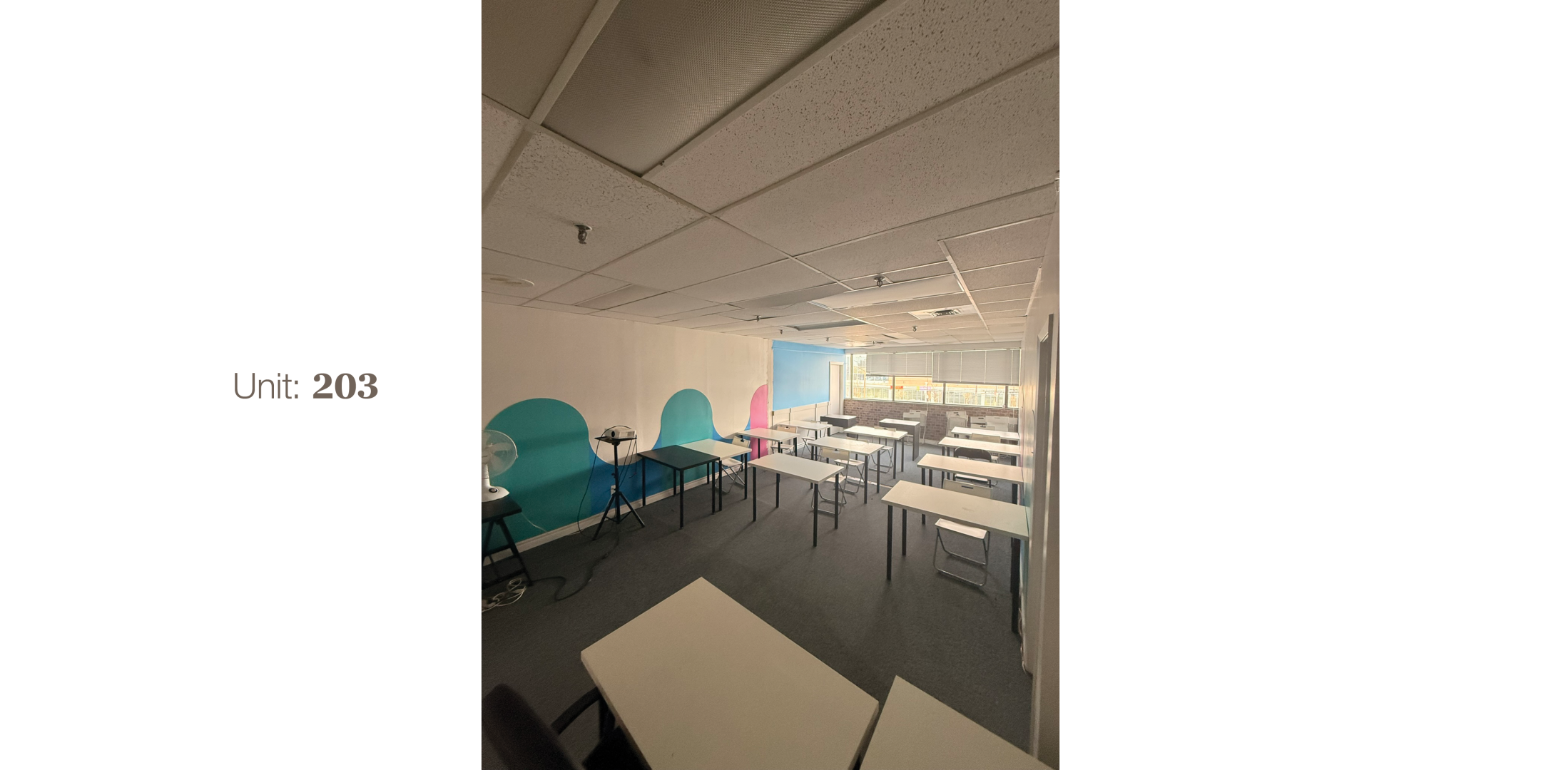 4433 Sheppard Avenue E Unit 203 Office Space with desks and chairs