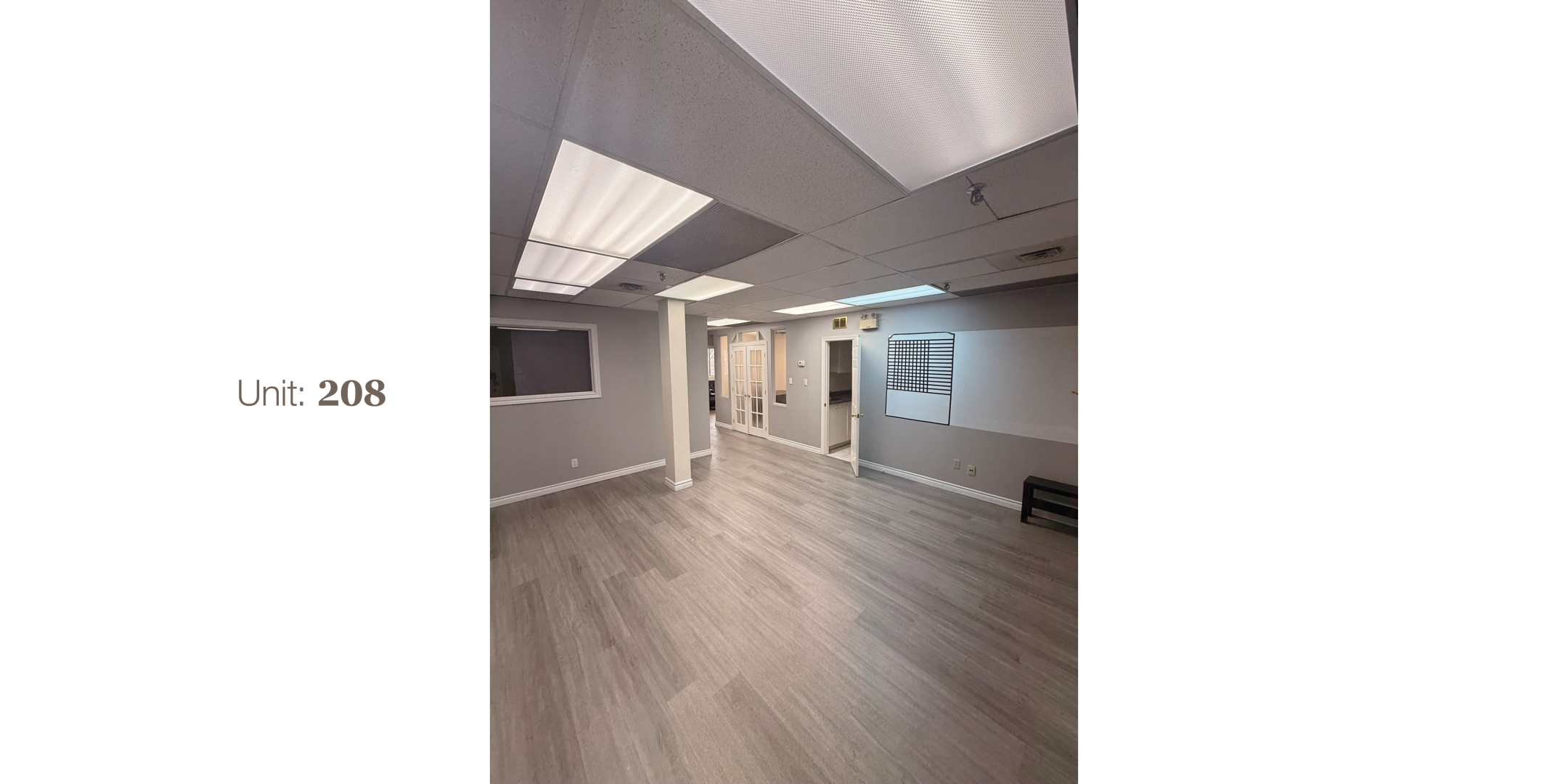 4433 Sheppard Avenue E Unit 208 Office Space with hardwood floors