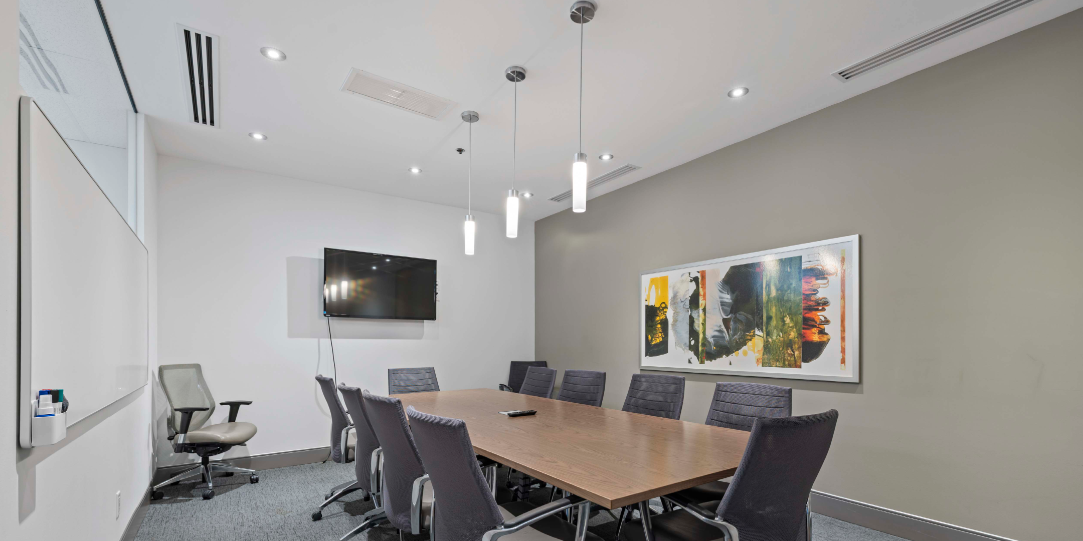 600 Cochrane Drive Unit 205 Board Room With Chairs And Table