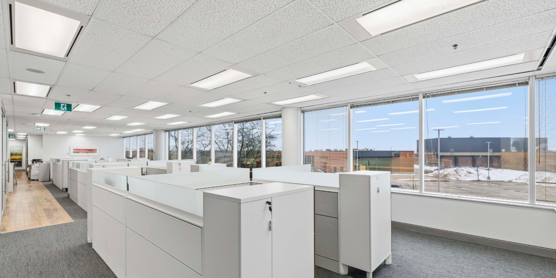600 Cochrane Drive Unit 205 Common Office Area With Desks