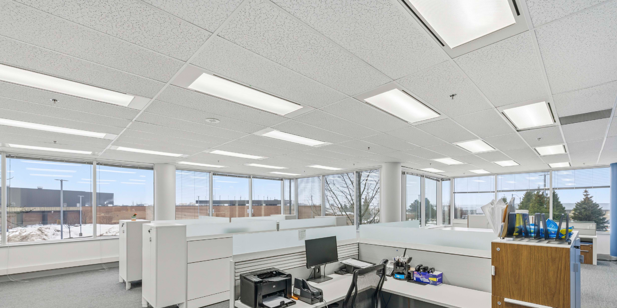 600 Cochrane Drive Unit 205 Common Office Area With Desks