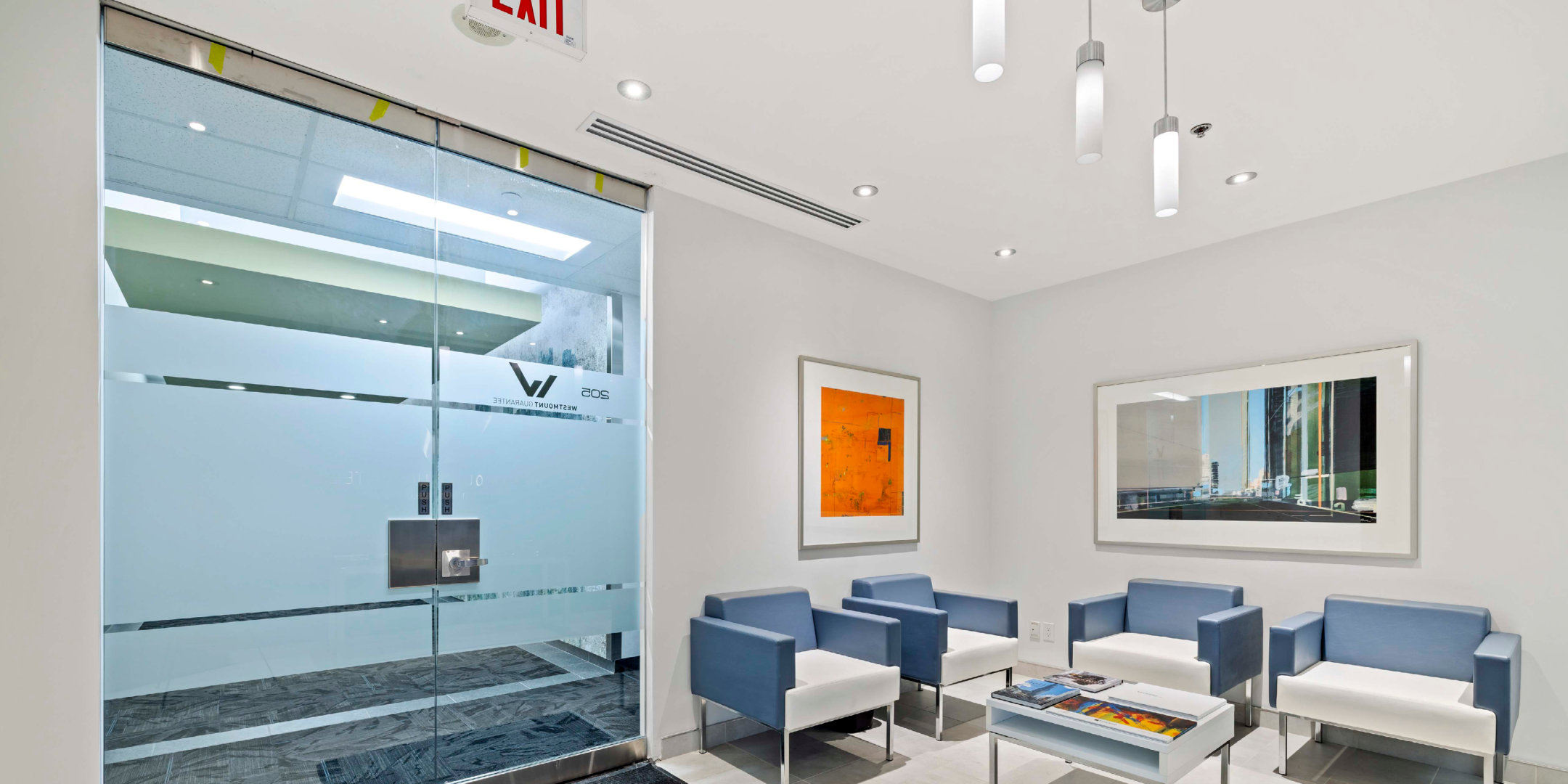 600 Cochrane Drive Unit 205 Reception Area