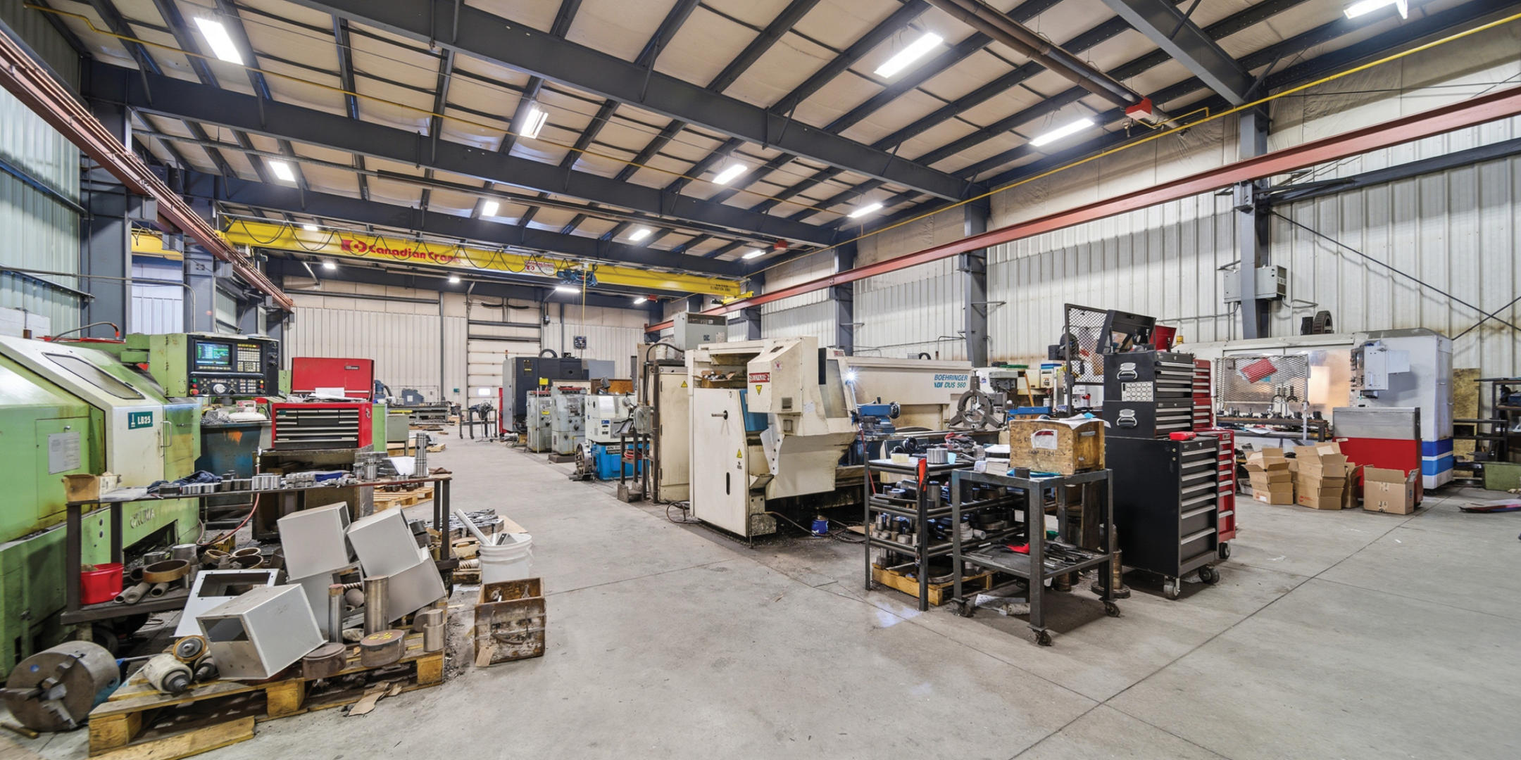 713 Fortune Crescent warehouse area