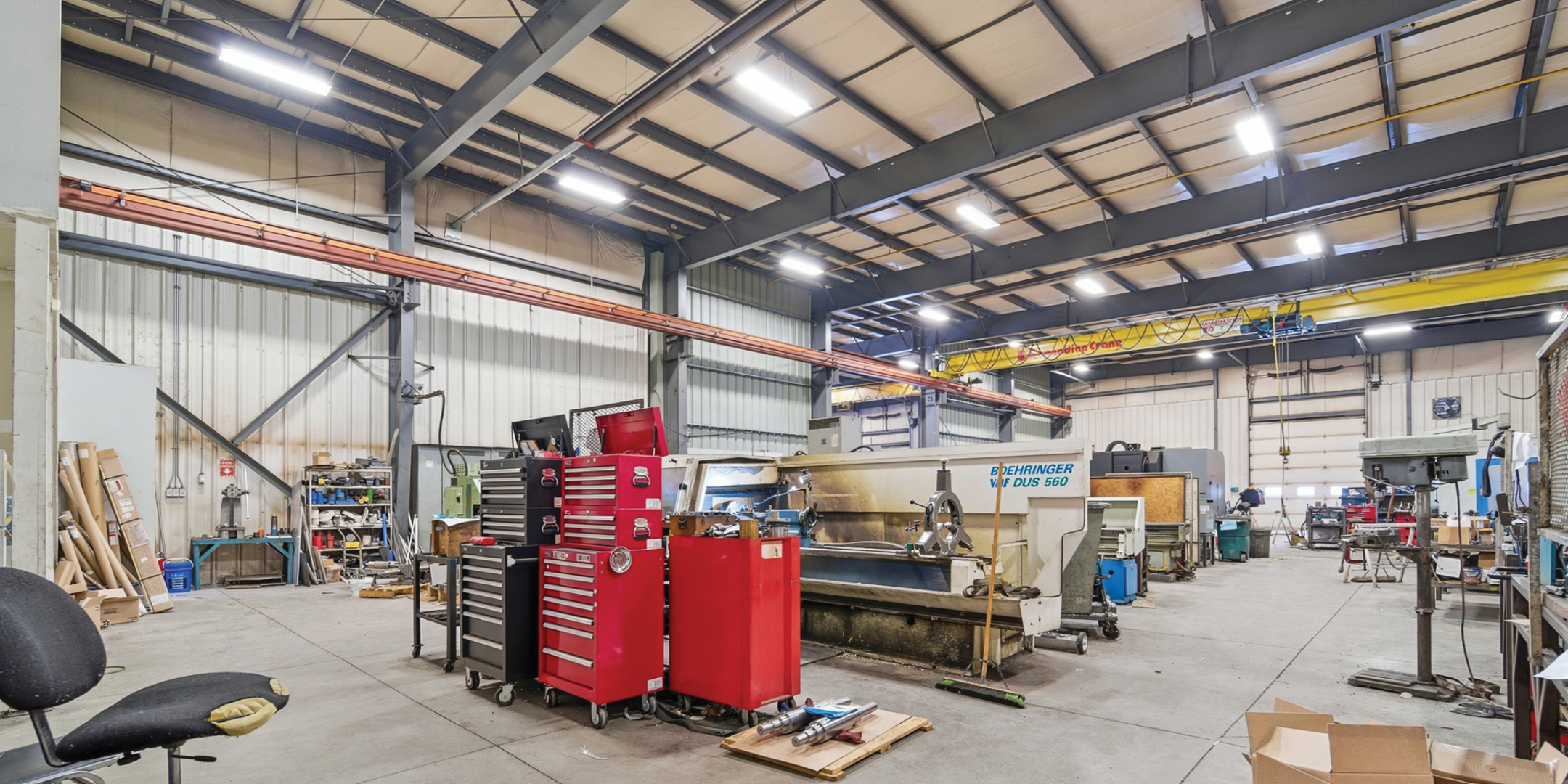 713 Fortune Crescent warehouse area