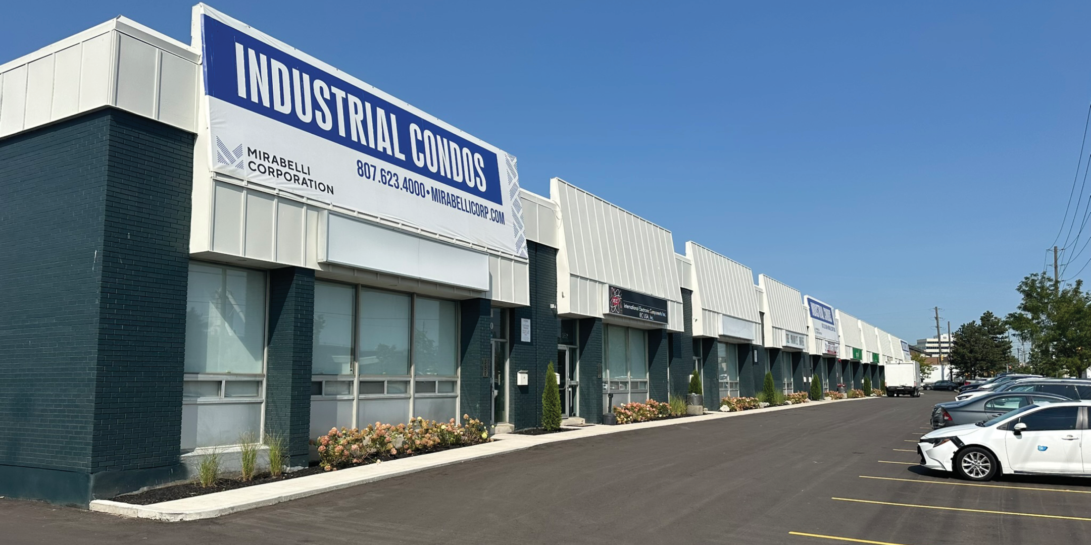 North York Industrial Portfolio building exterior showing various units
