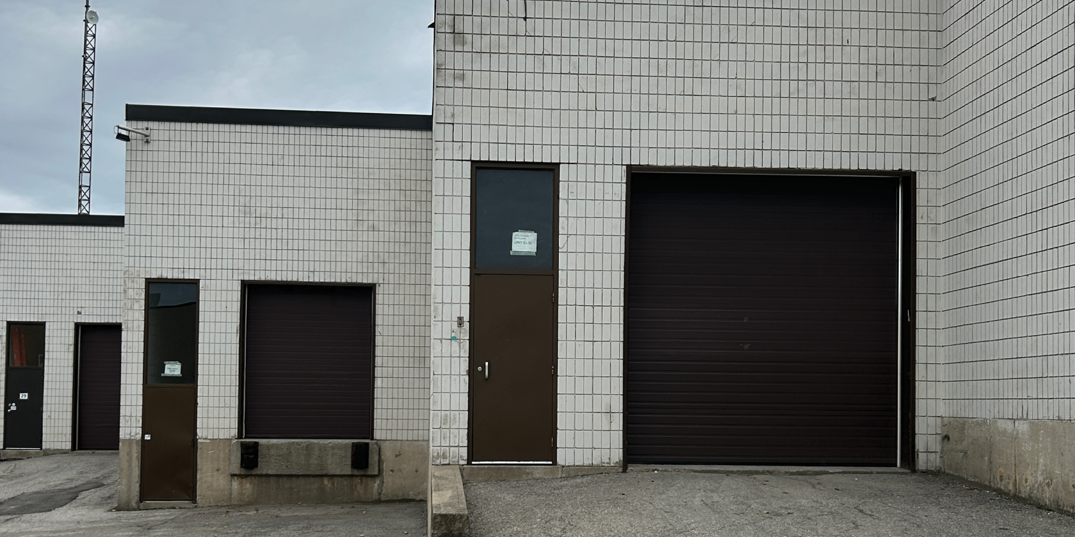 1111 Flint Road Unit 31& 32 - Shipping Doors