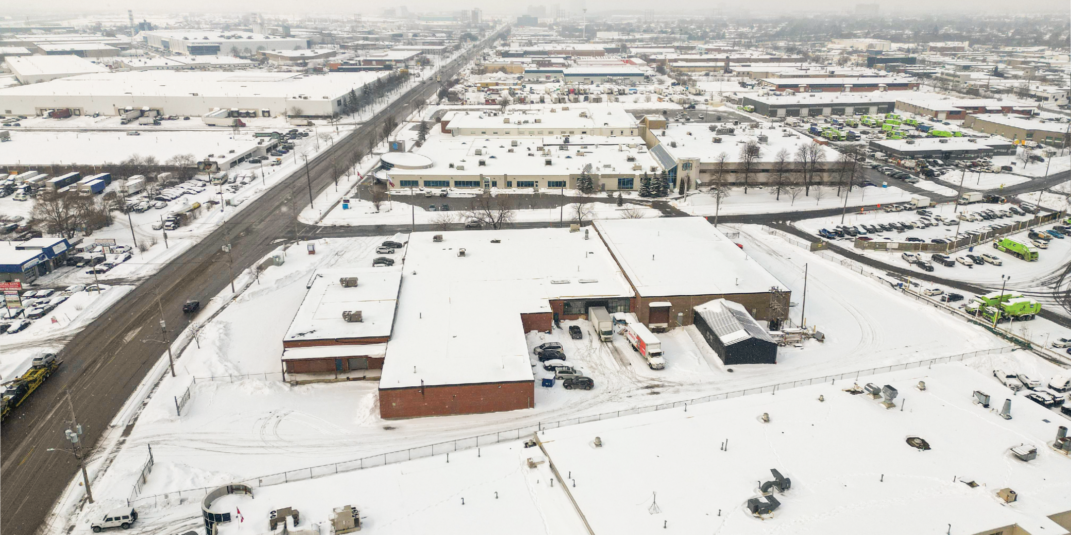 168 Rexdale Blvd Building Side