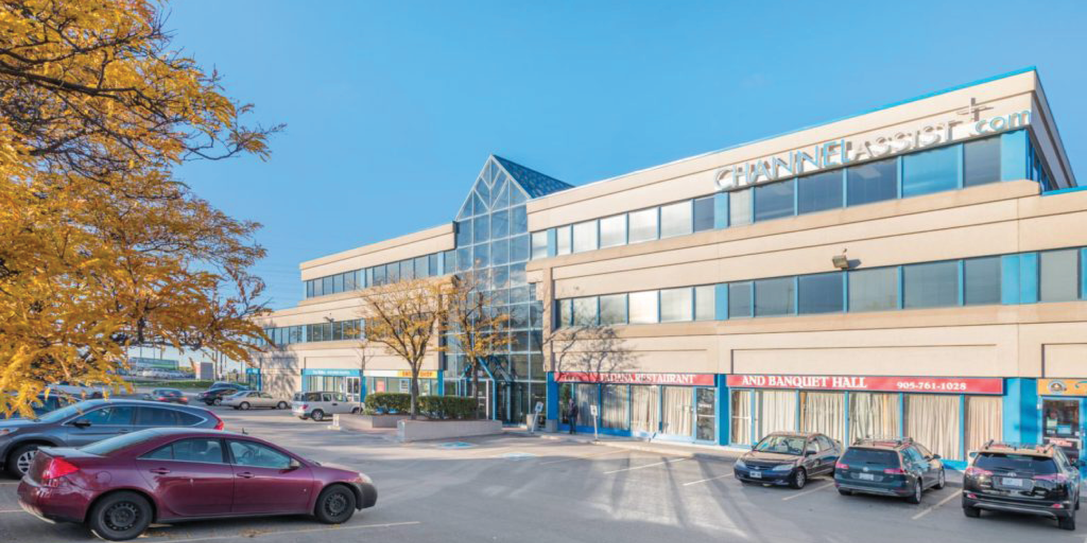 2180 Steeles Ave W office building front