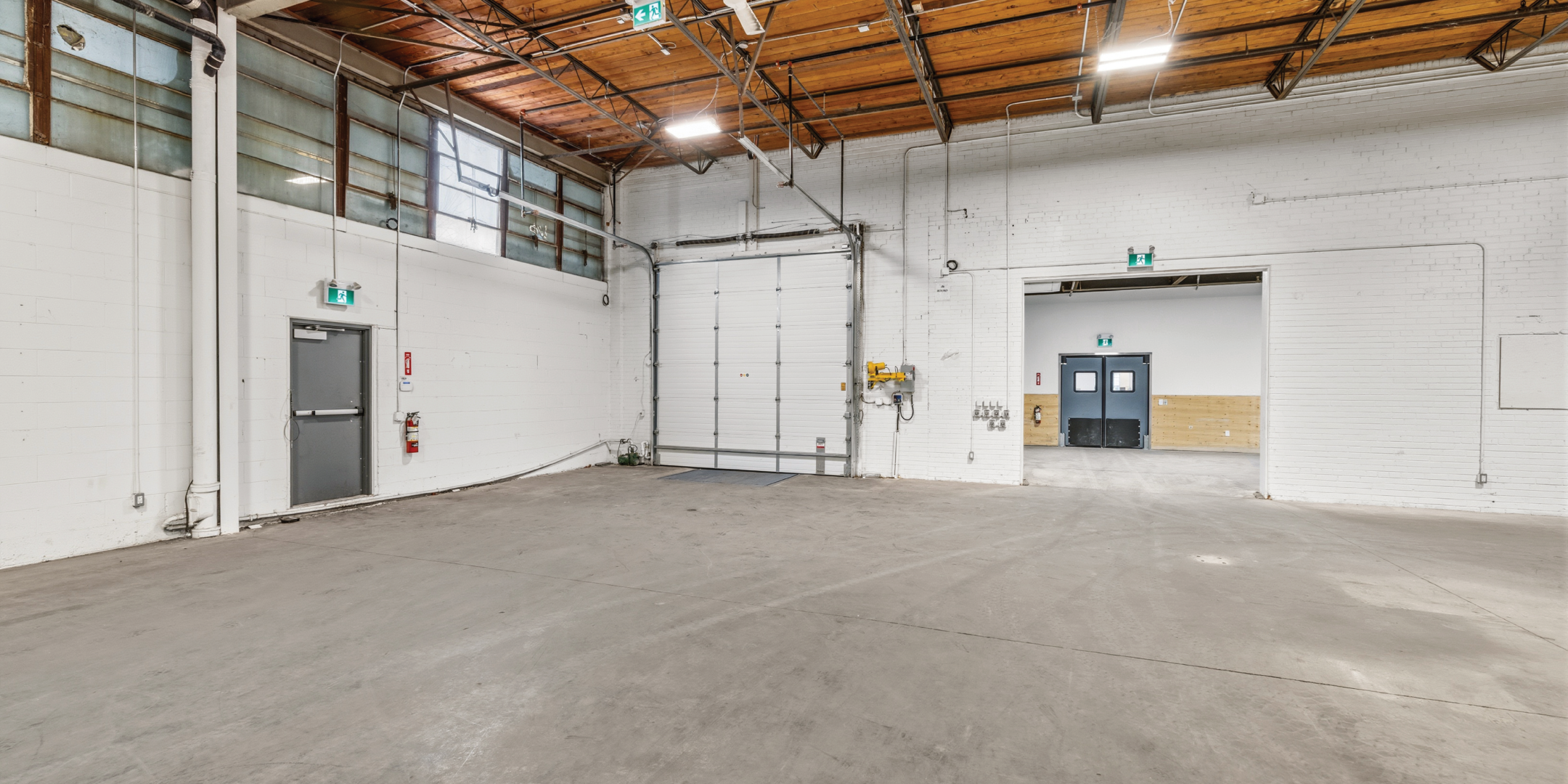 30 Bermondsey Drive space with high ceilings and a concrete floor