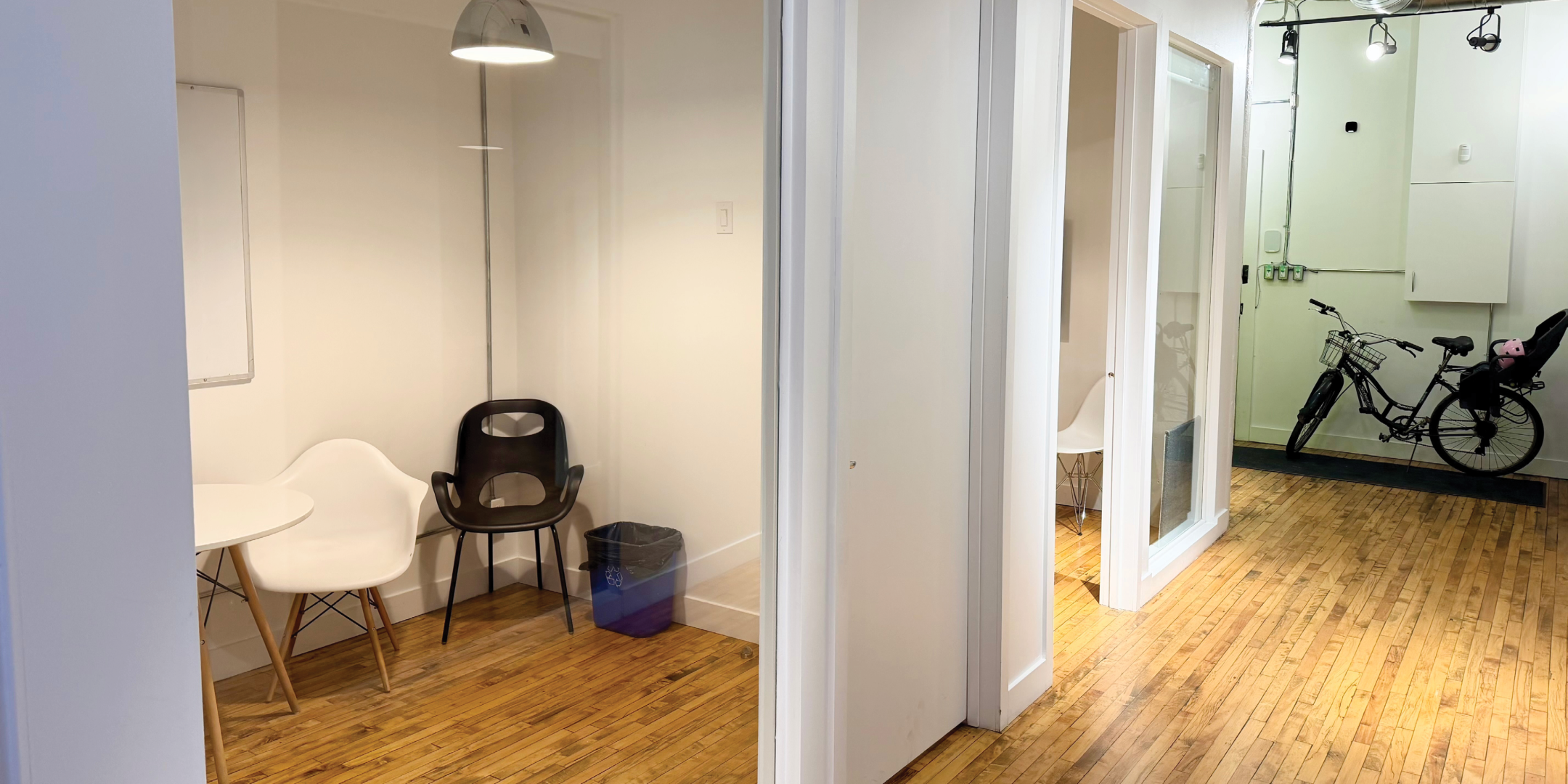 317 Adelaide Street W small meeting room with chairs and table