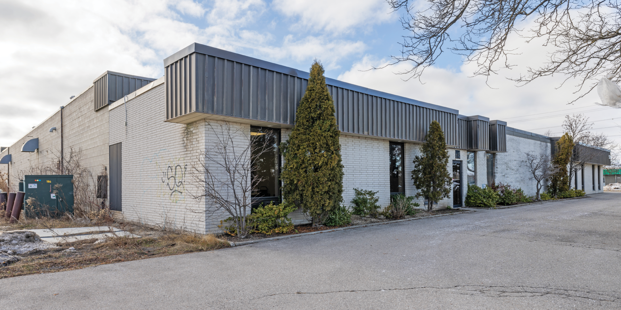 536 Imperial Road North building exterior showing main entrance