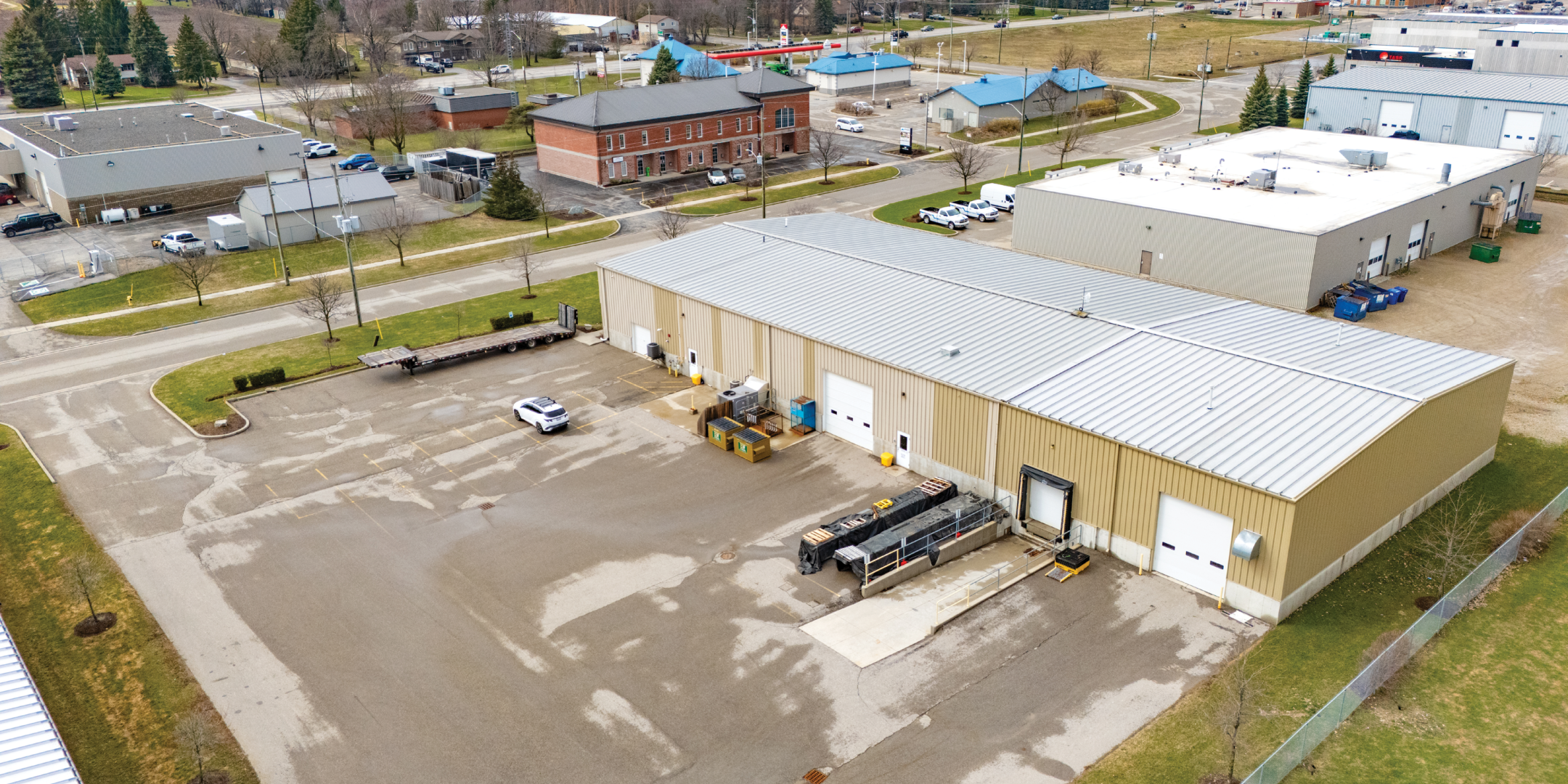 Back exterior view of building