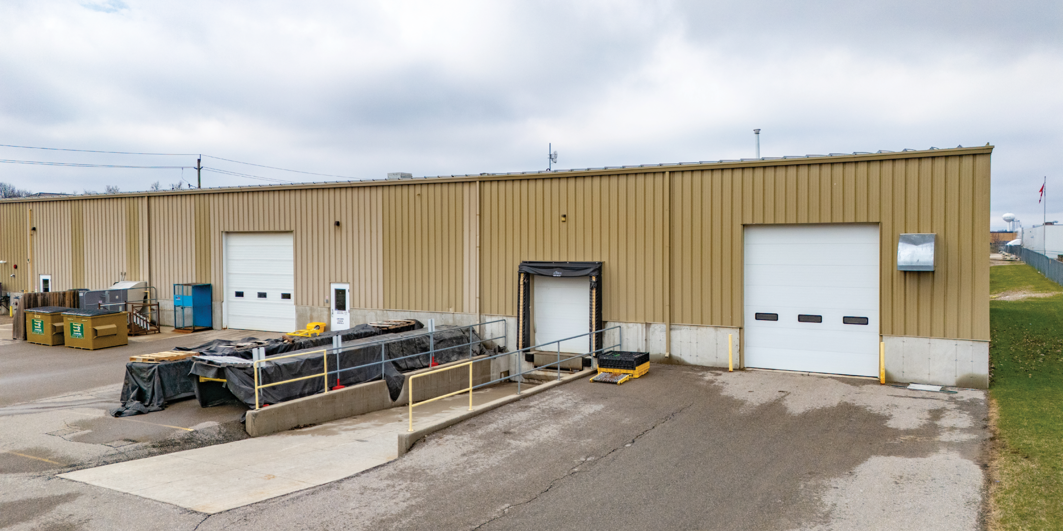 Back exterior view of building