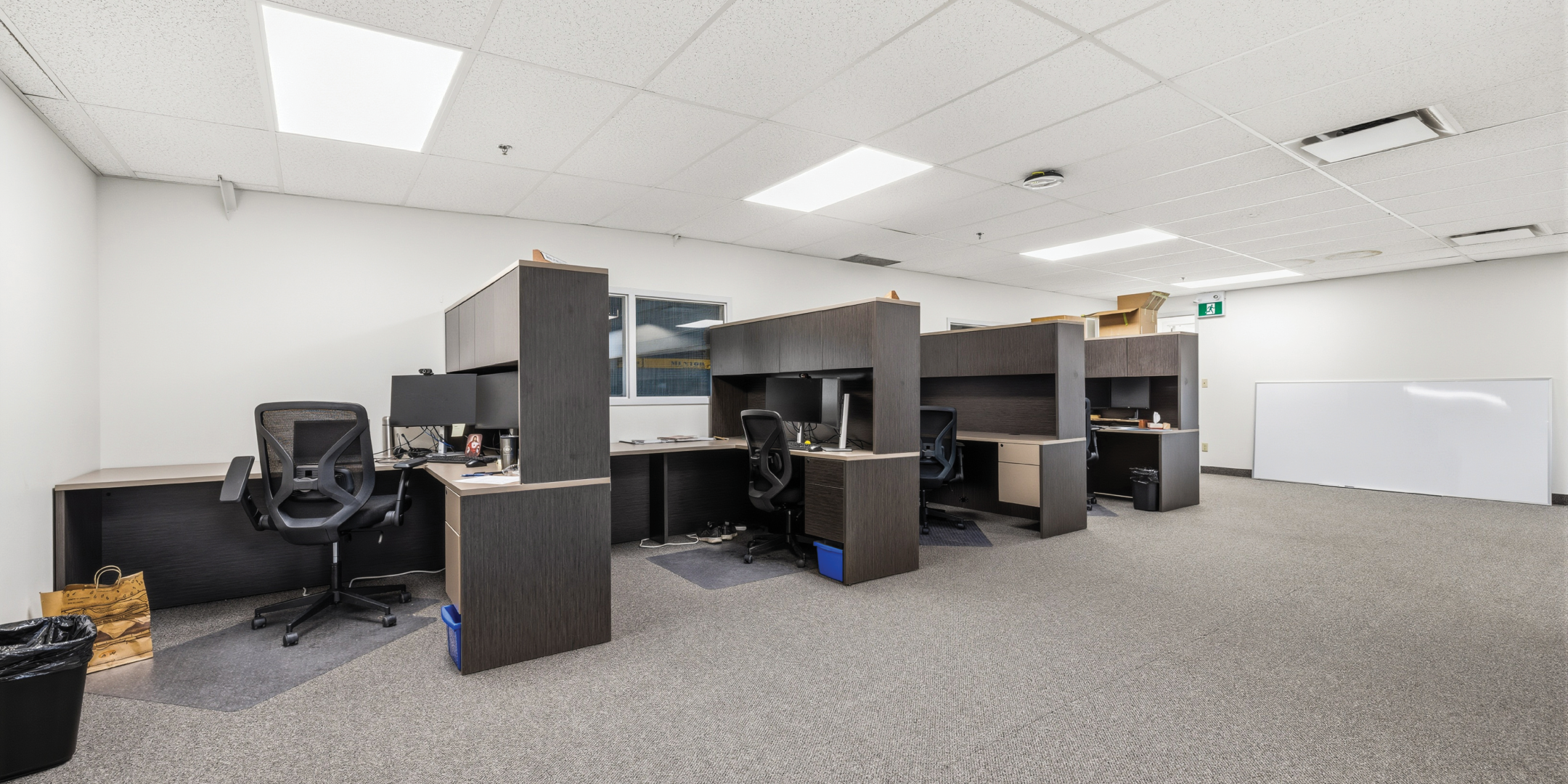 Office area with multiple desks