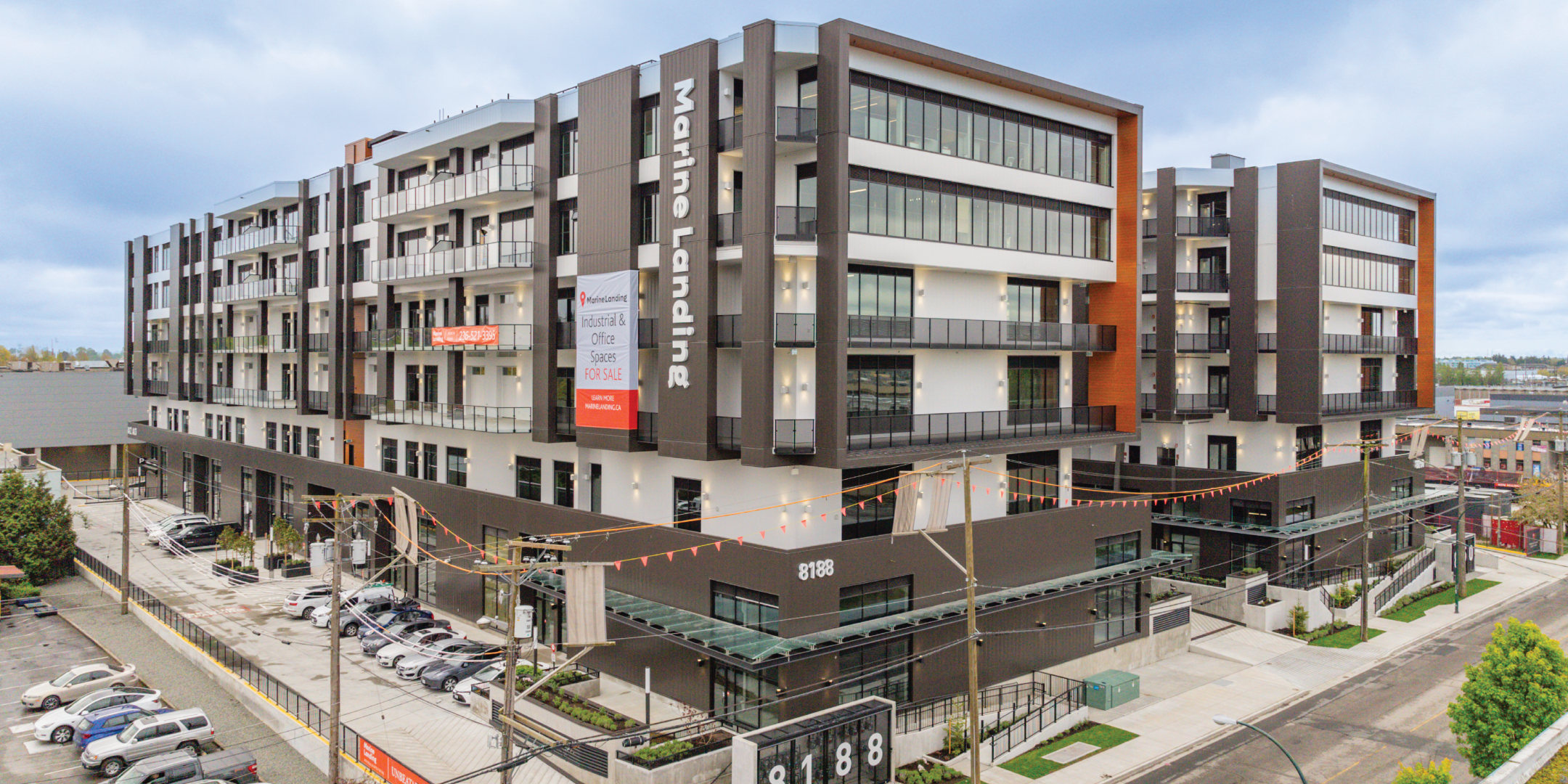 Marine Landing building at 8188 Manitoba Street