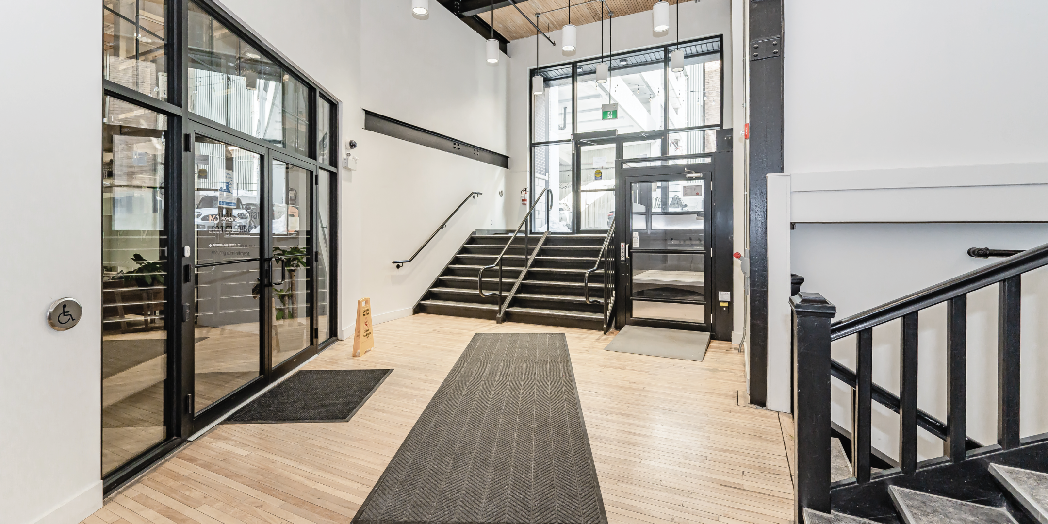 Entrance at 8 Queen Street N