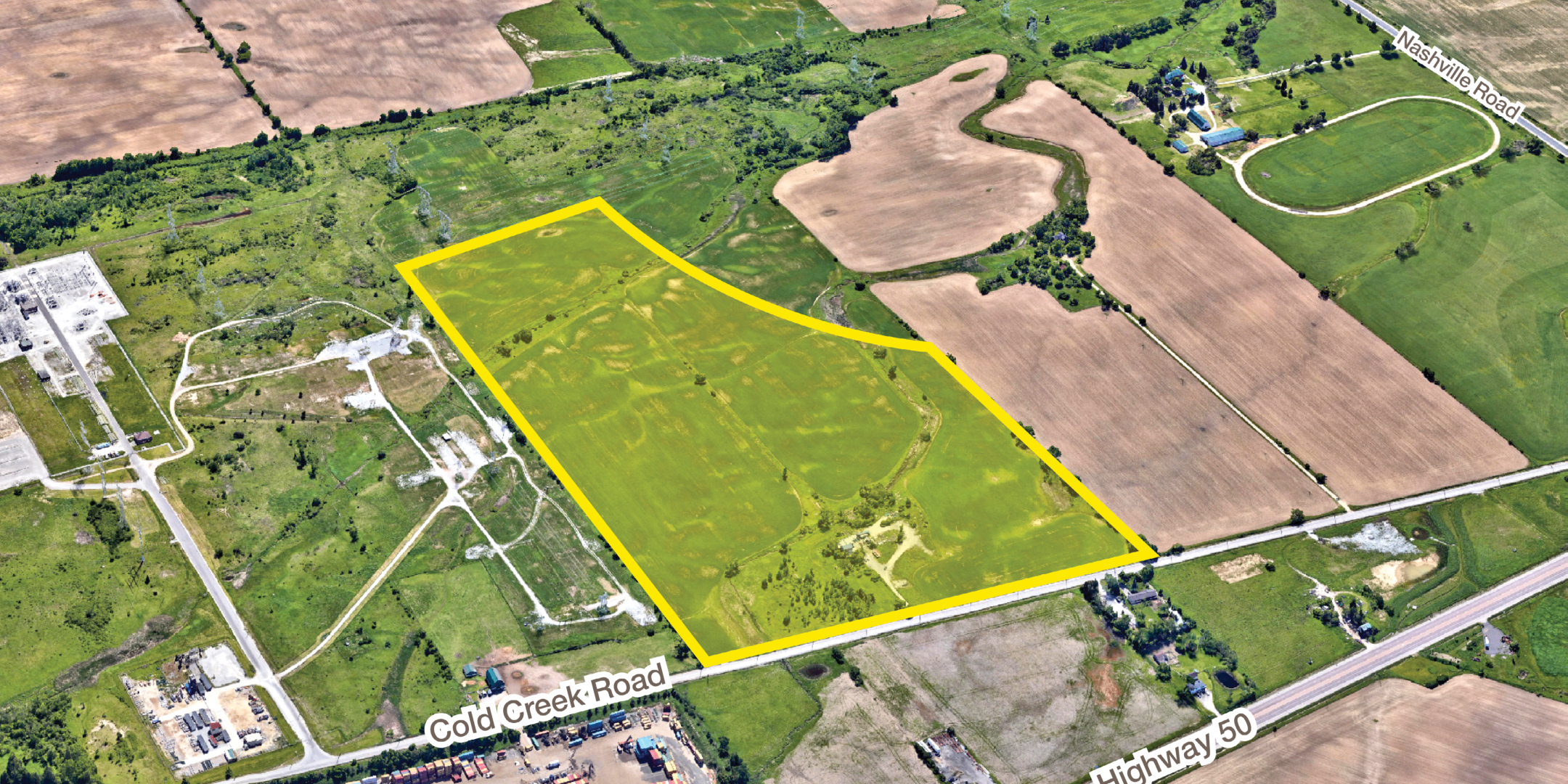 11101 Cold Creek Road Aerial 