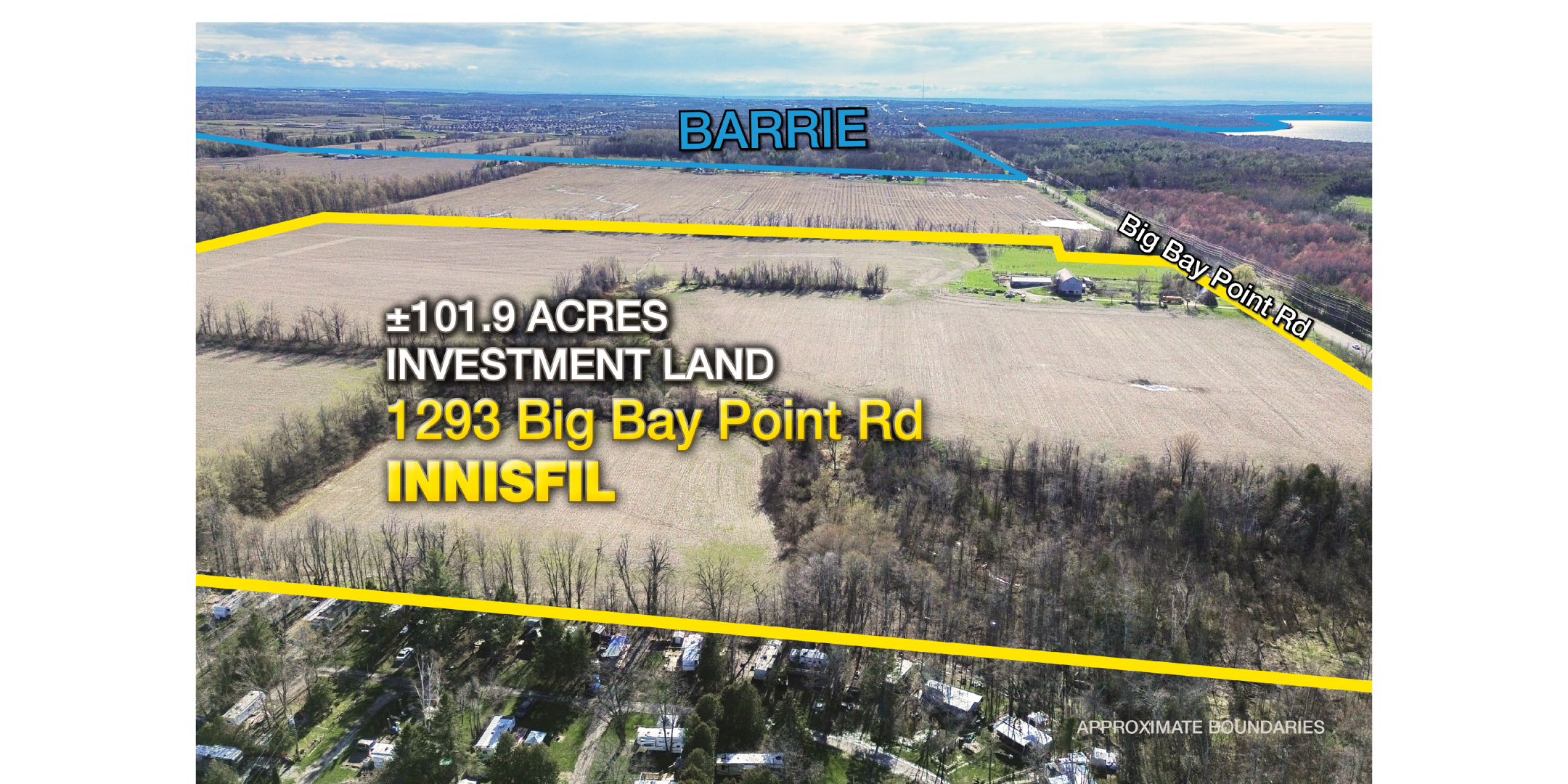 1293 Big Bay Point Road Land - between Barrie & Friday Harbour