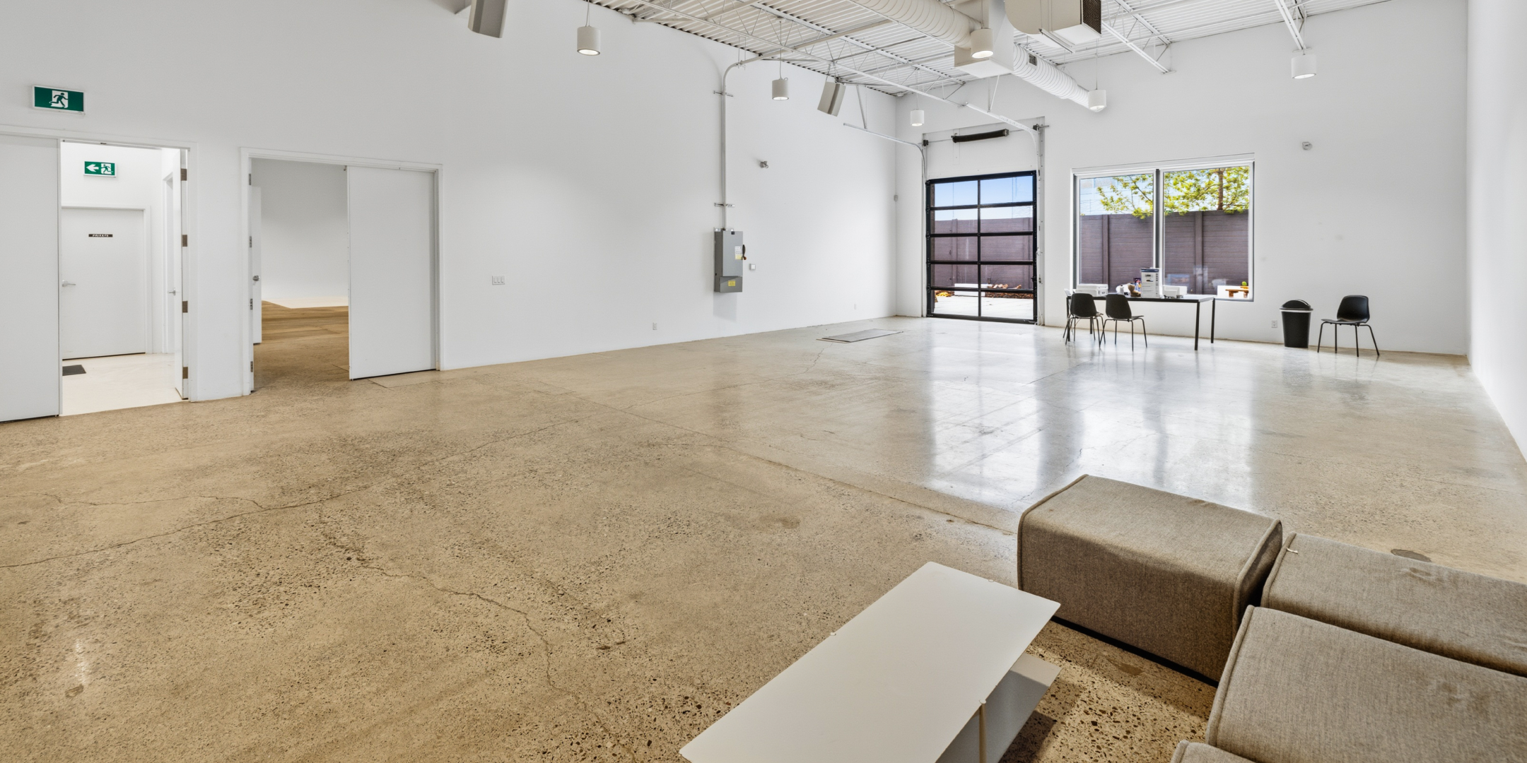 24 McGee open warehouse and studio area
