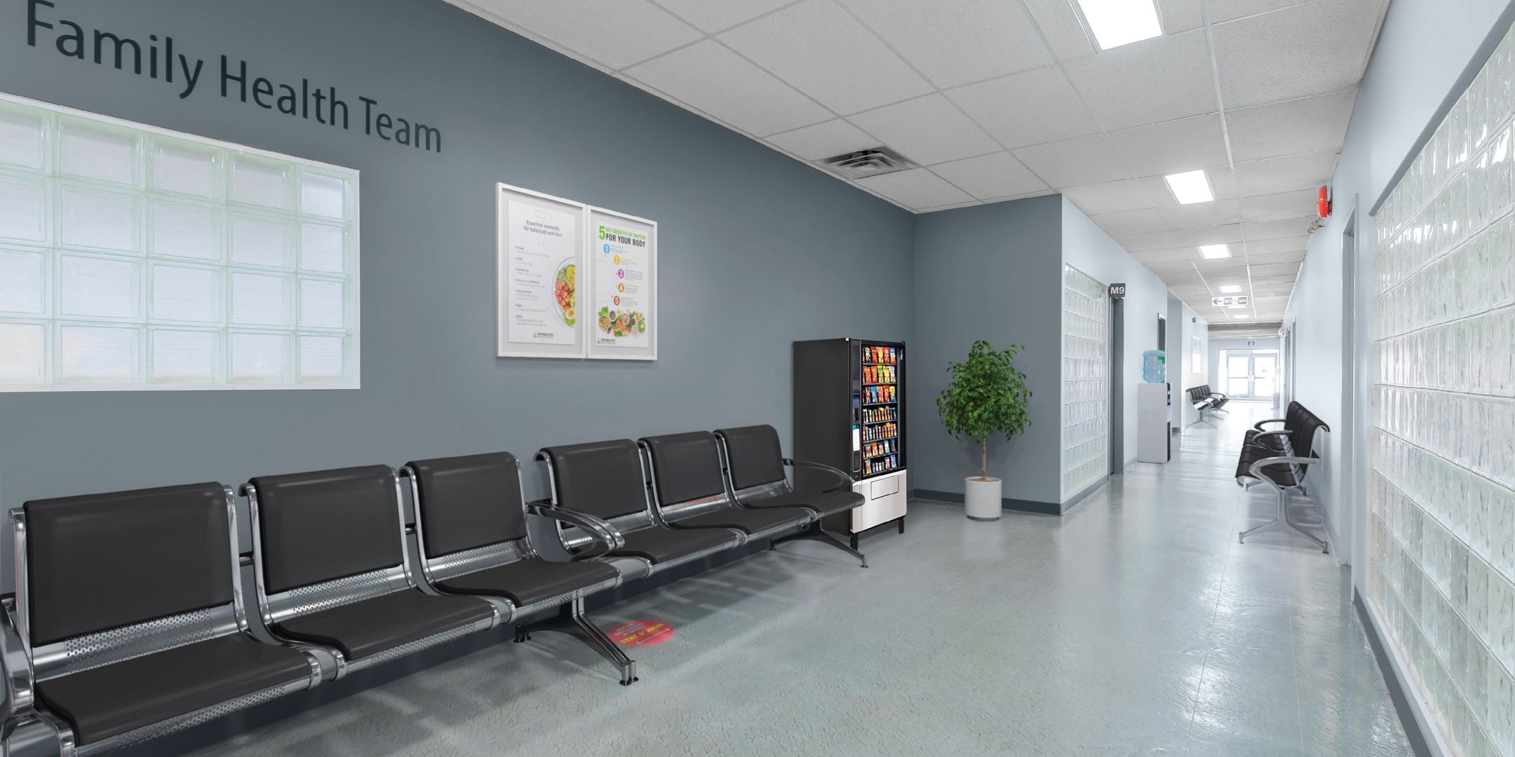 Interior Hallway of 414 Victoria Avenue