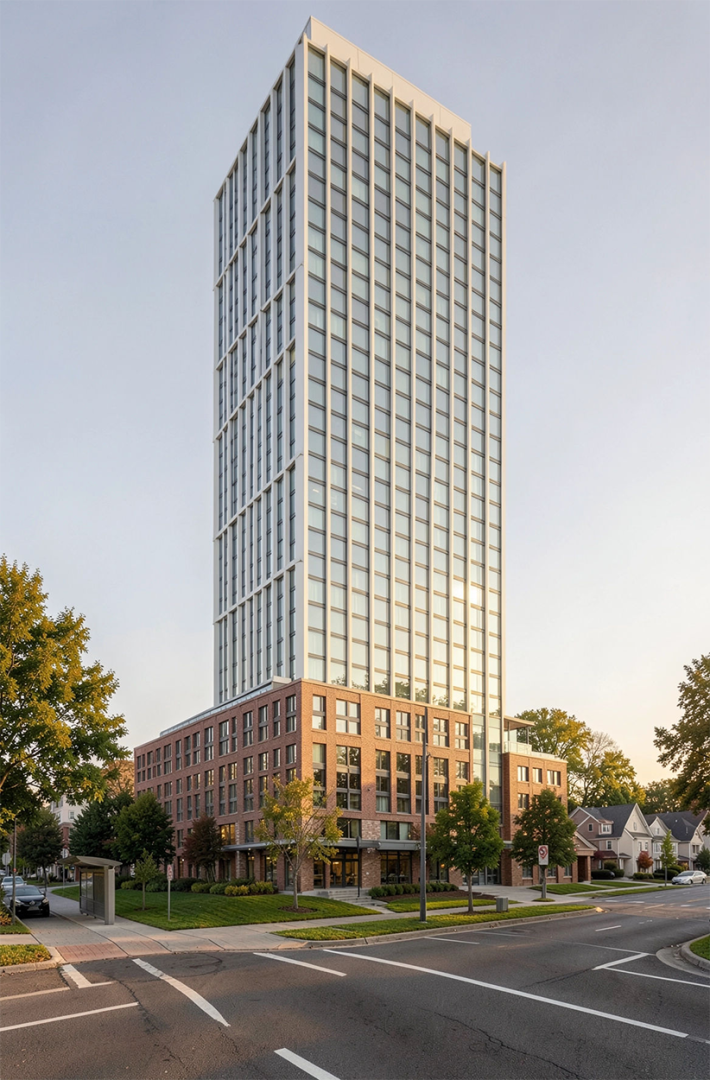 4155 Sheppard building rendering 