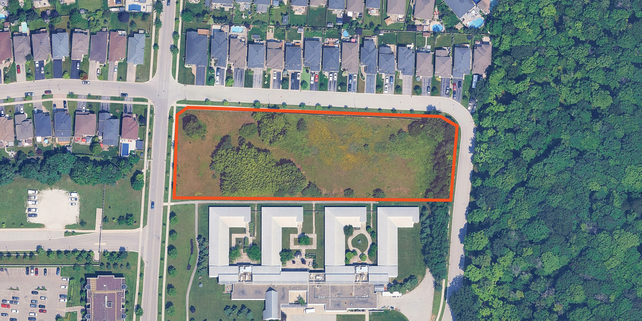 41 Royal Parkside Drive Development Land with Orange Property Outline