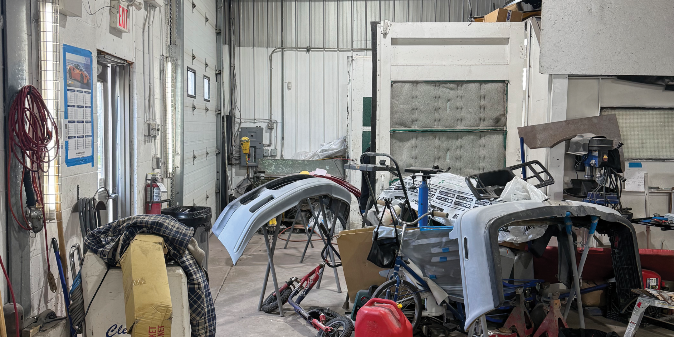 Interior of garage/shop