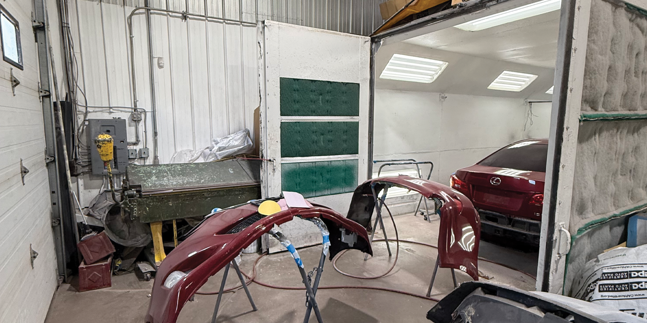 Interior of garage/shop