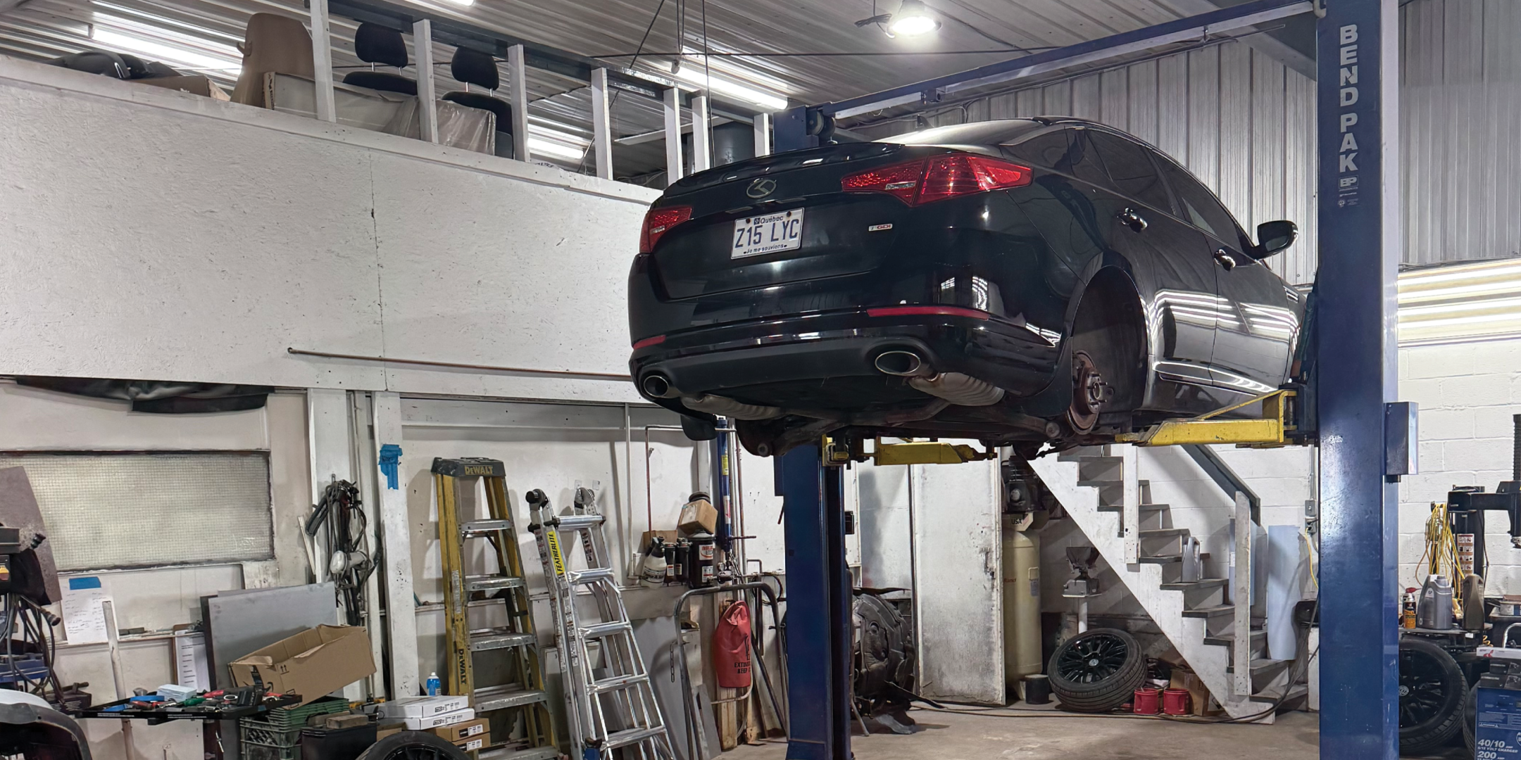 Interior of garage/shop
