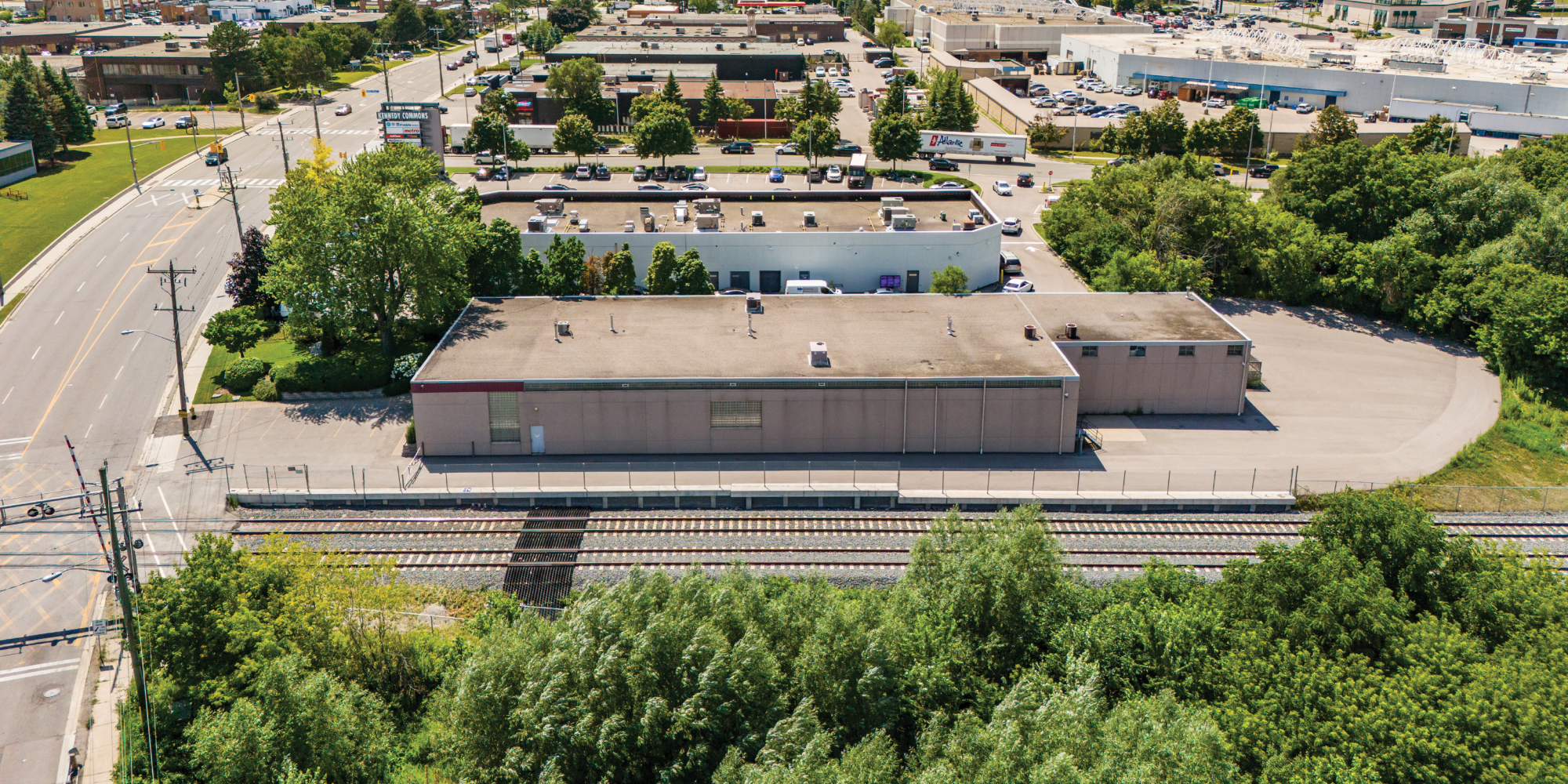 60 Progress Avenue Side of Building