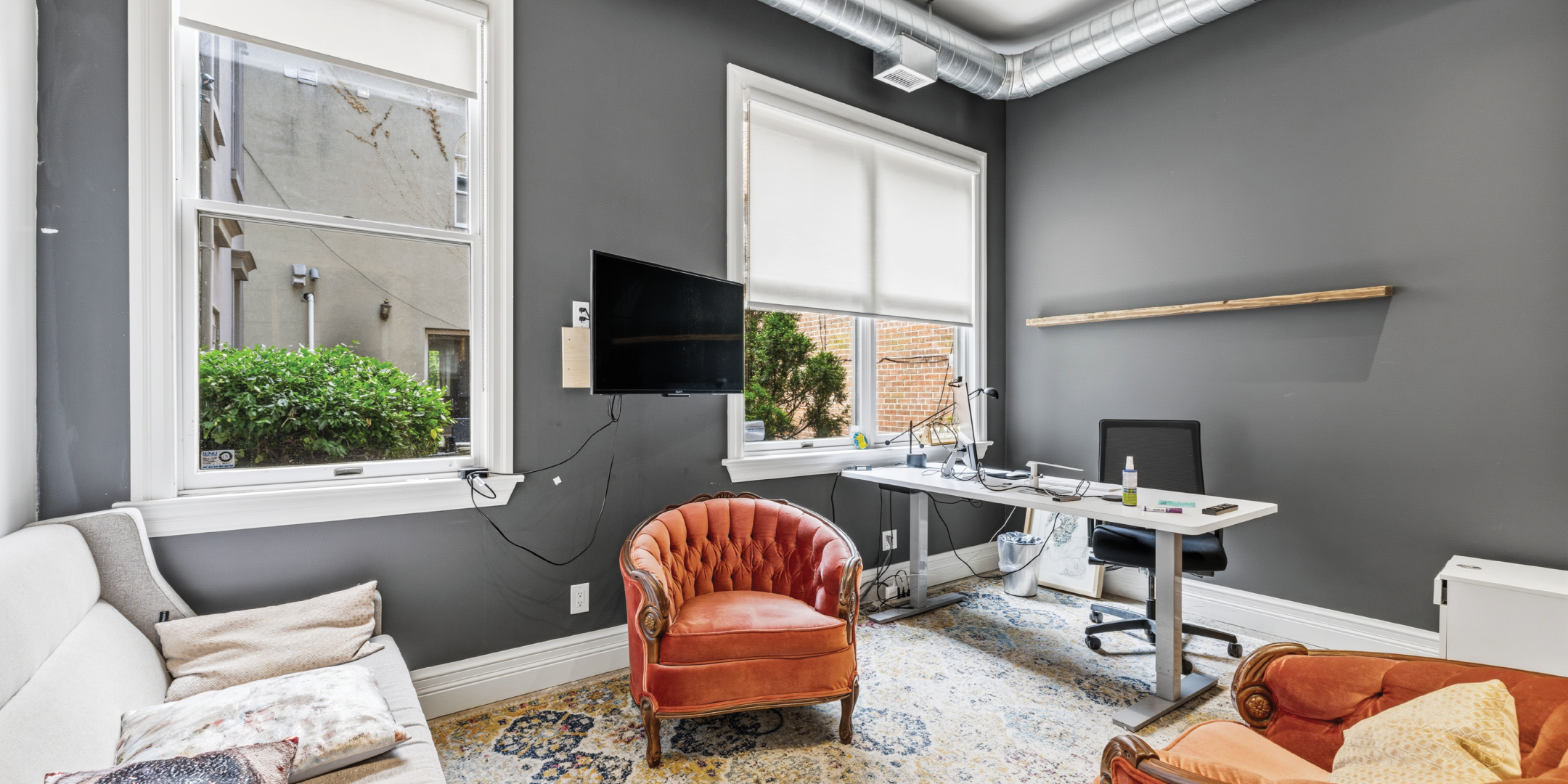 14 Birch private office with TV