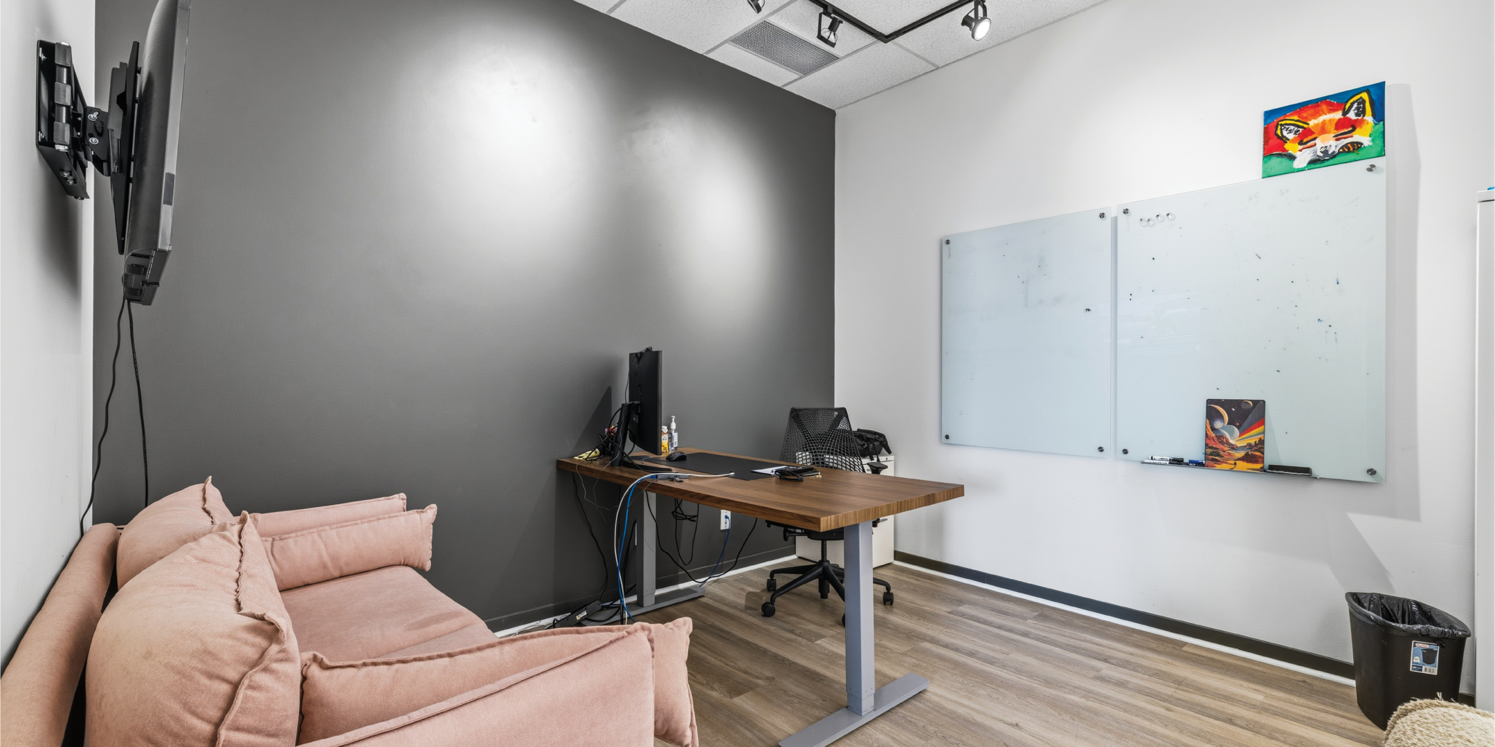 14 Birch private office with white board 