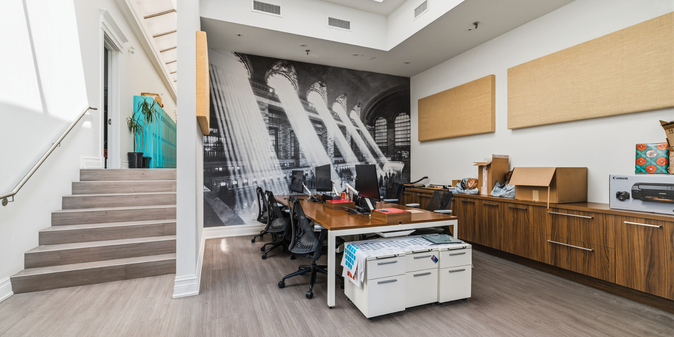 14 Birch working desks