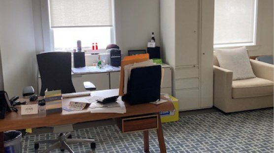 14 Birch Avenue large office with sofa and desk