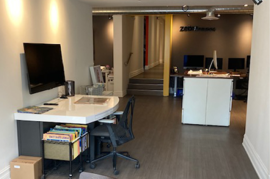 14 Birch Avenue office area with desk and a monitor