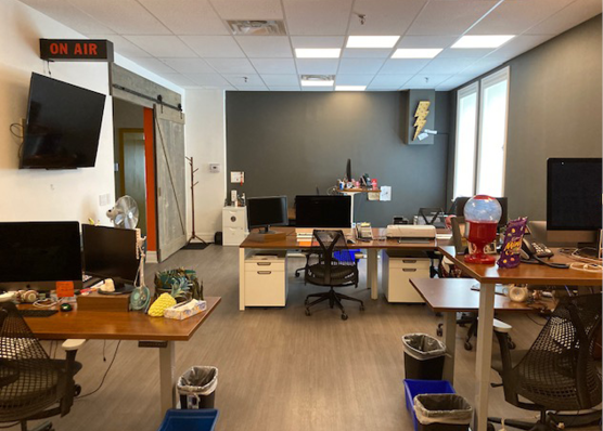 14 Birch Avenue open space with several work stations