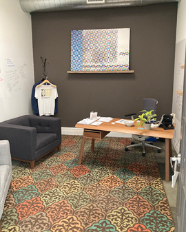 14 Birch Avenue small office with desk and sofa