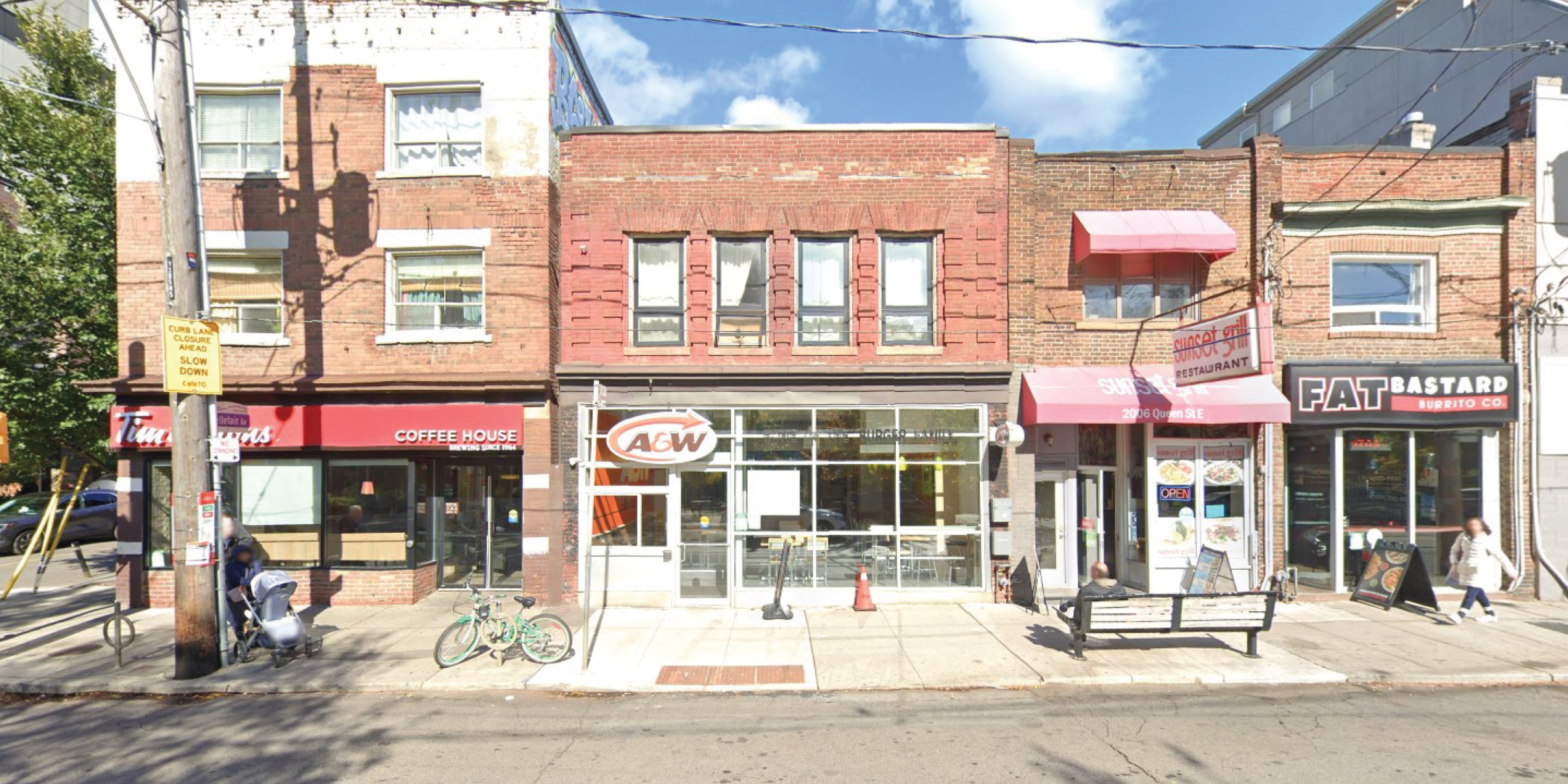 2004 Queen Street E store front 