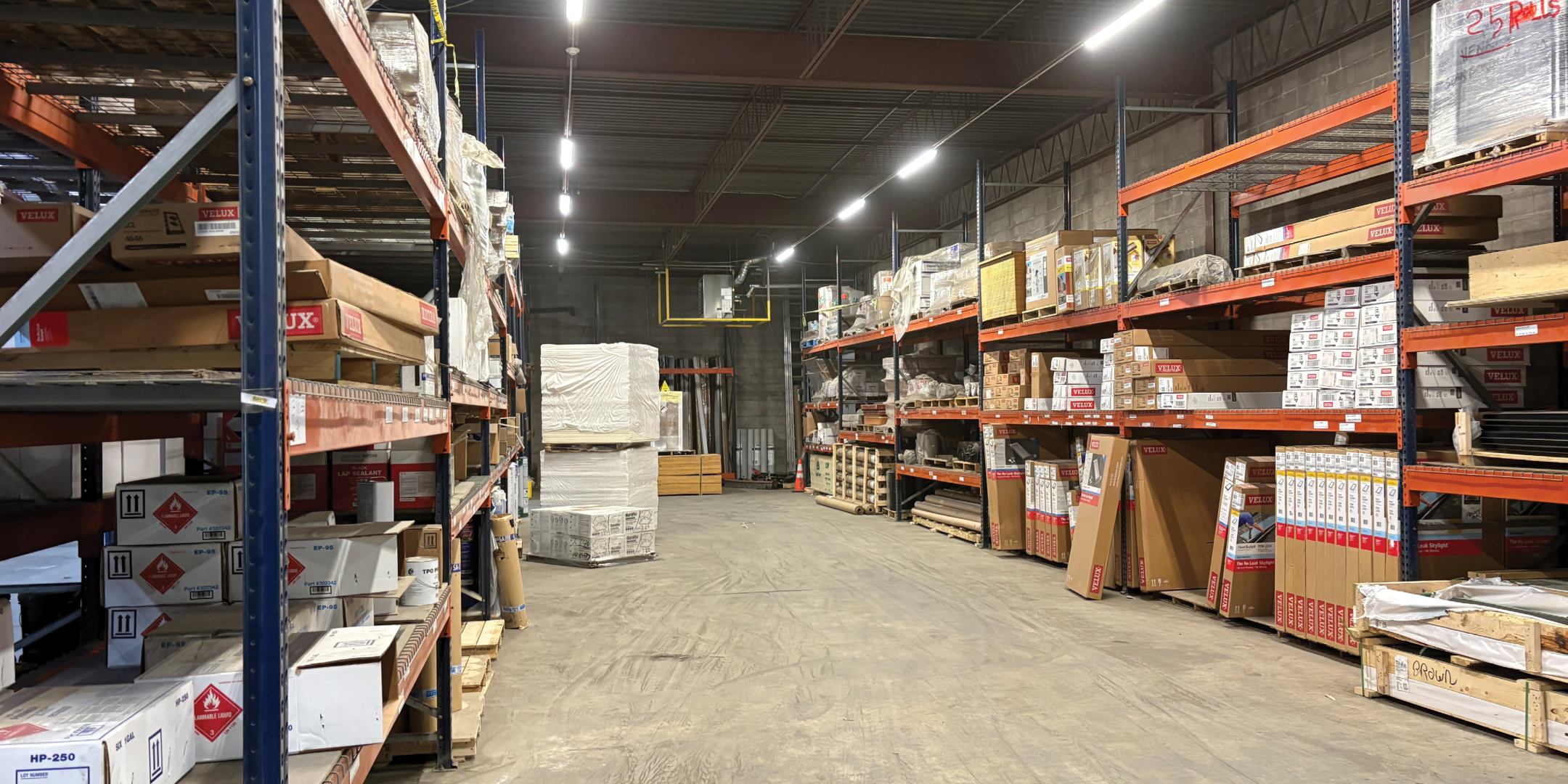 2810 Sheffield Road Interior Warehouse Area