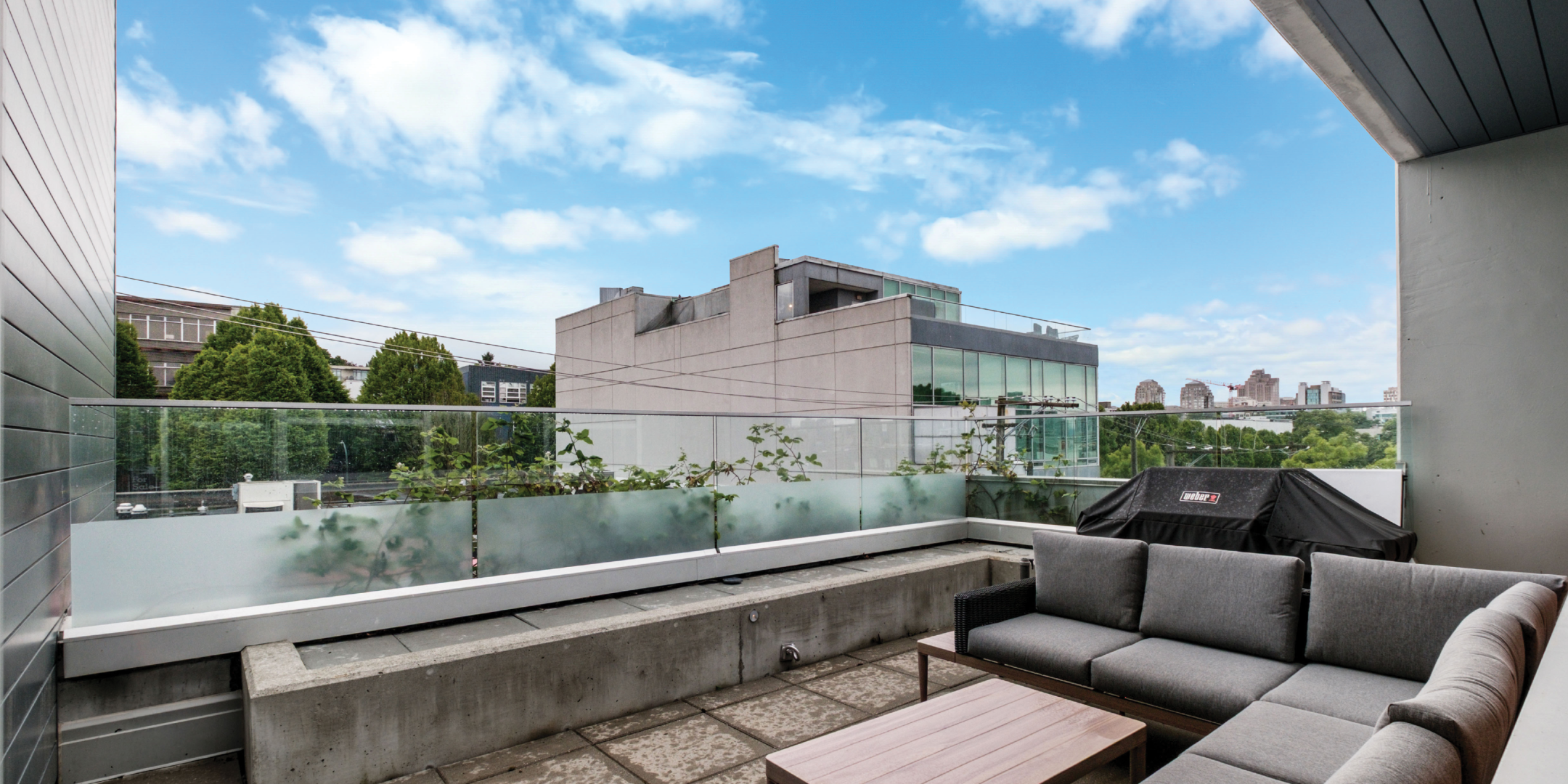 Private patio